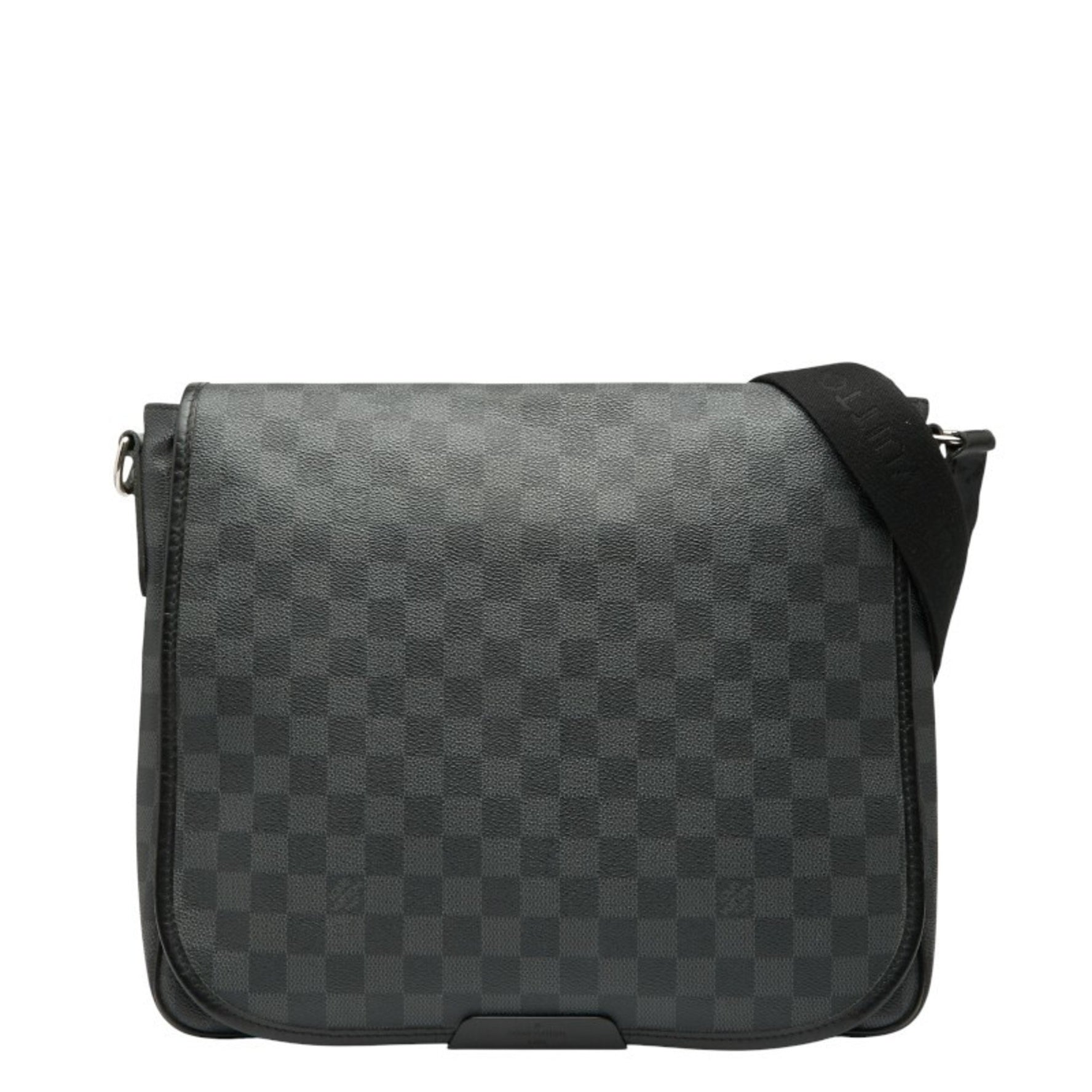 Louis Vuitton Damier Graphite Daniel MM Crossbody Shoulder Bag Leather LOUIS VUITTON