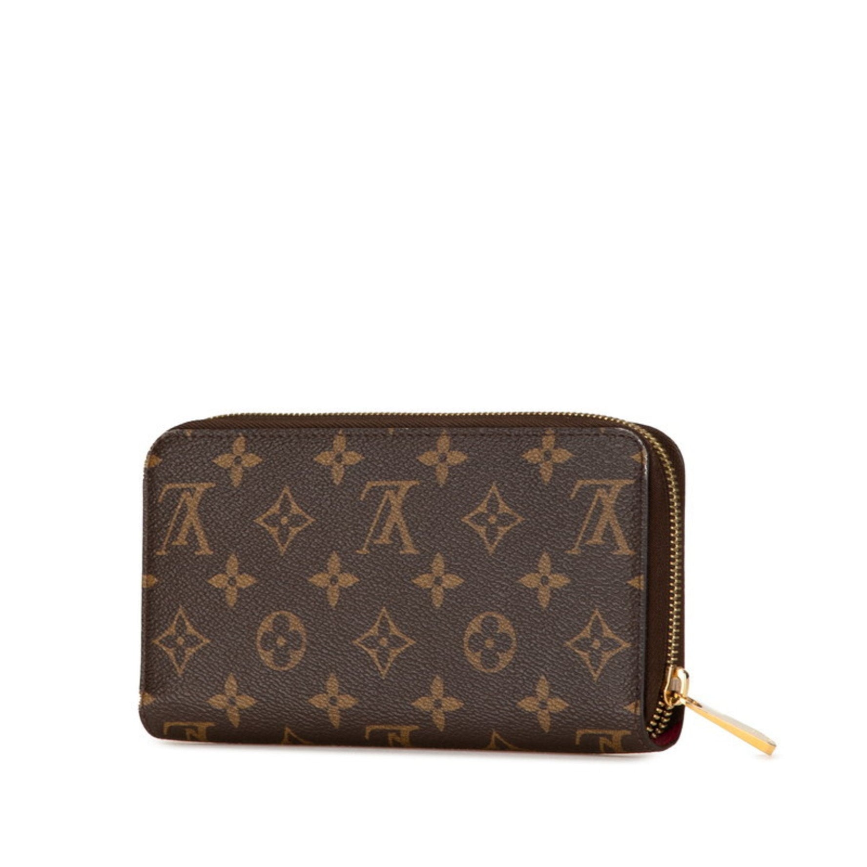 Louis Vuitton Monogram Lovelock Zippy Wallet Round Long M64116 Brown PVC Leather Women's LOUIS VUITTON