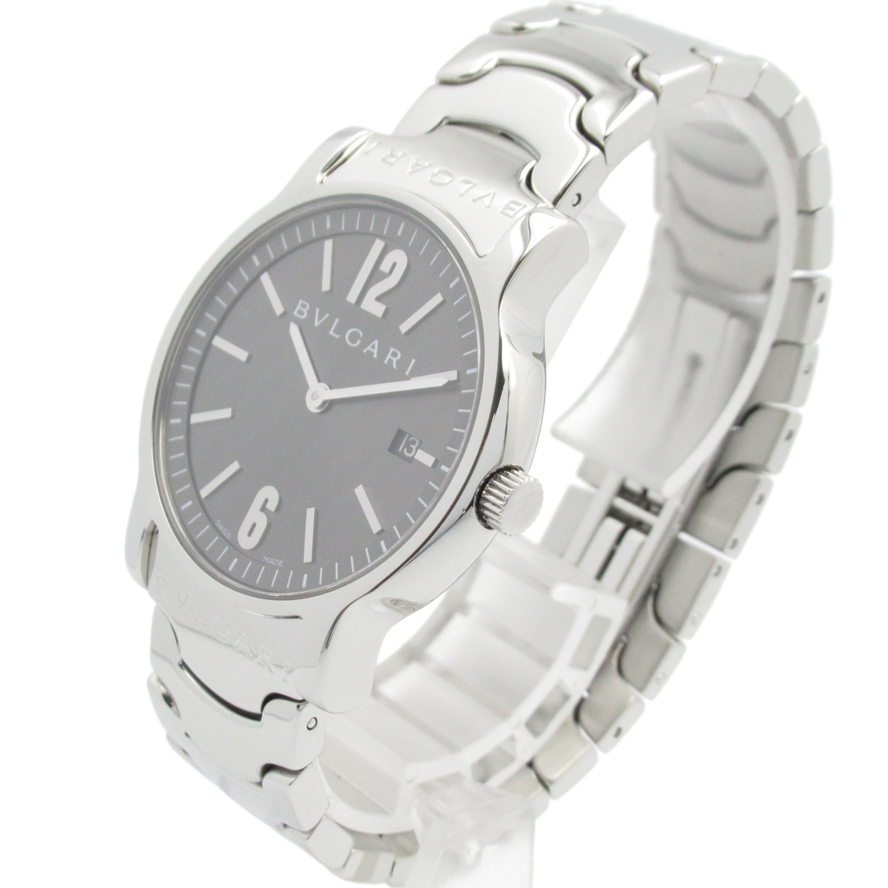BVLGARI Solotempo Stainless Steel Watch