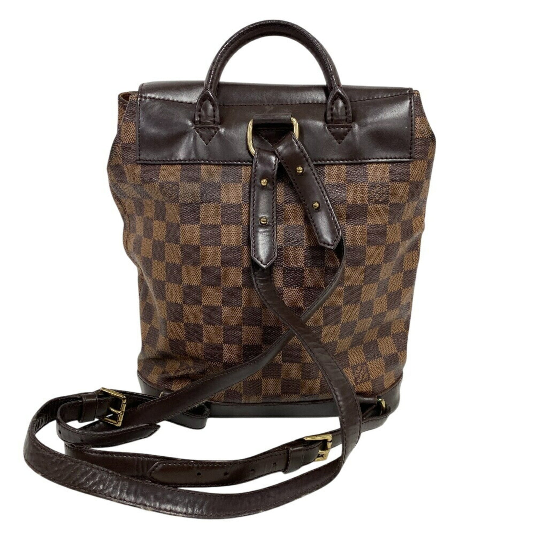 Louis Vuitton Soho Backpack, Damier Pattern, Brown