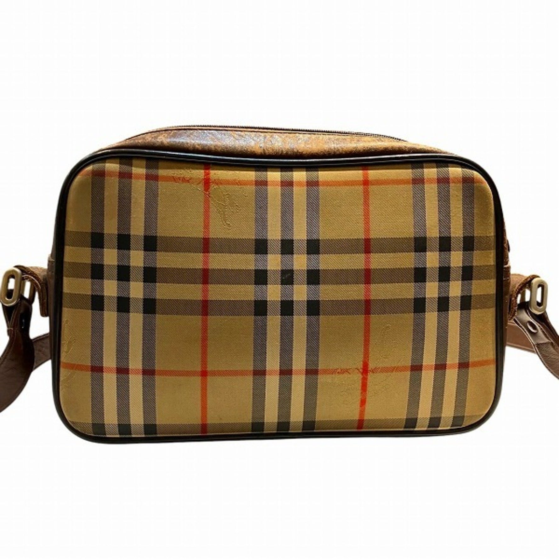 Burberry Nova Check Shoulder Bag for Men and Women