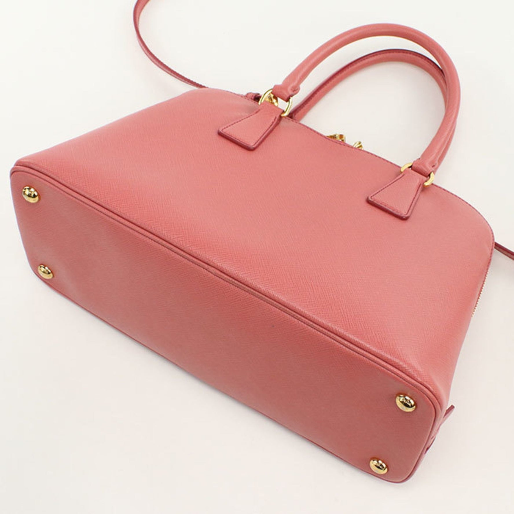 PRADA Handbag Saffiano Leather