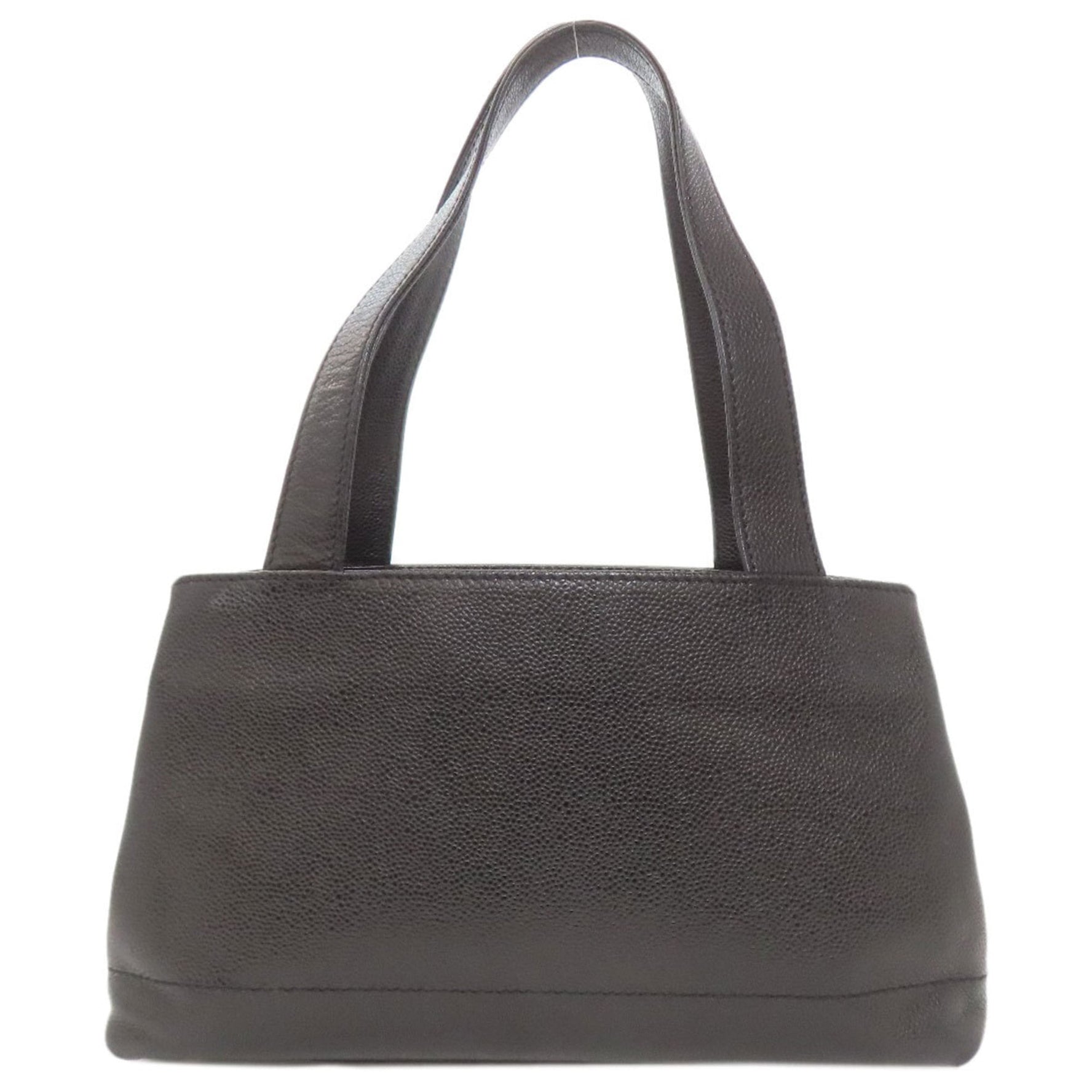 Chanel Coco Mark Gold Hardware Grained Calfskin Handbag