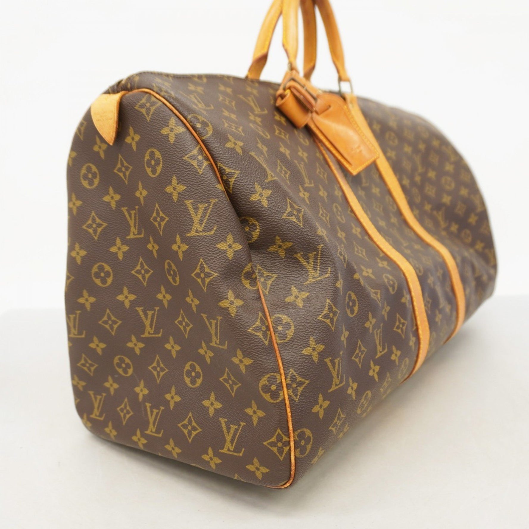Louis Vuitton Monogram Keepall 55 Boston Bag Men's and