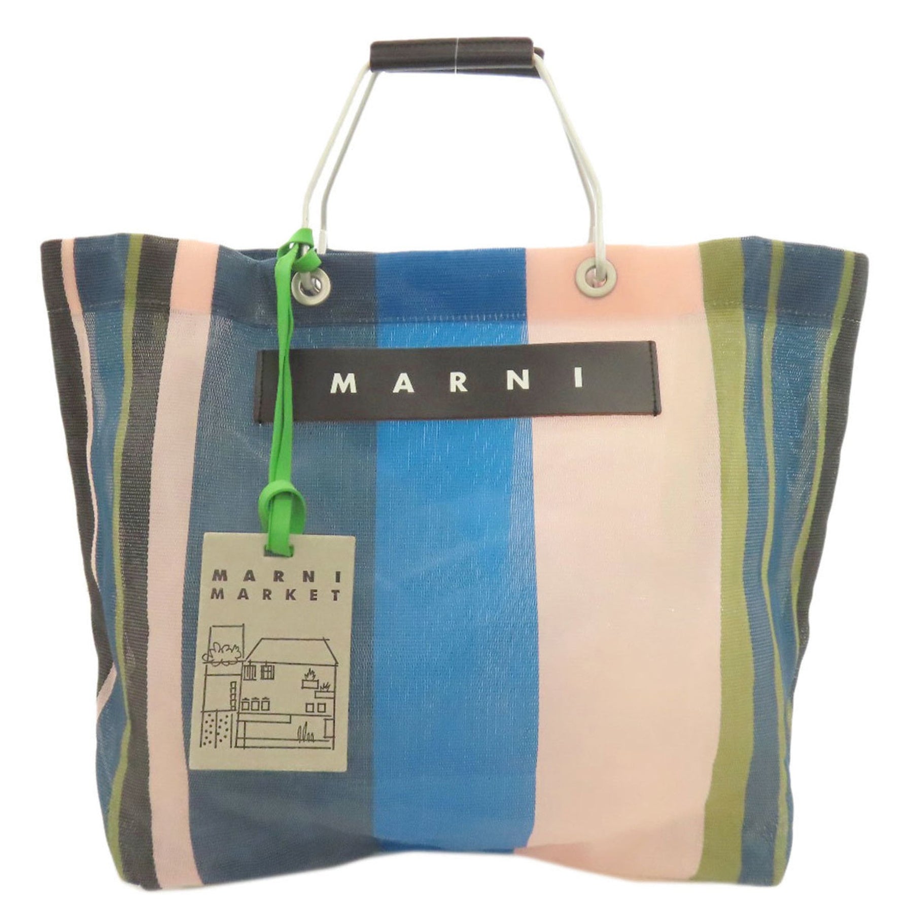 MARNI Flower Cafe handbag, nylon material