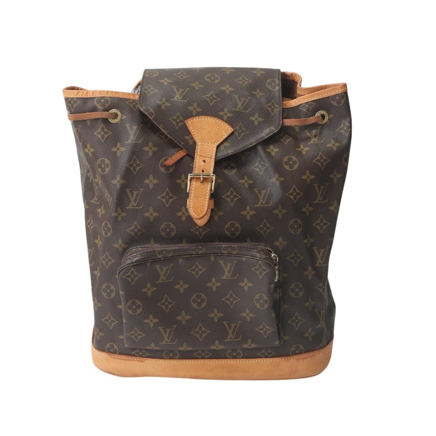 Louis Vuitton Monogram Montsouris Backpack Brown