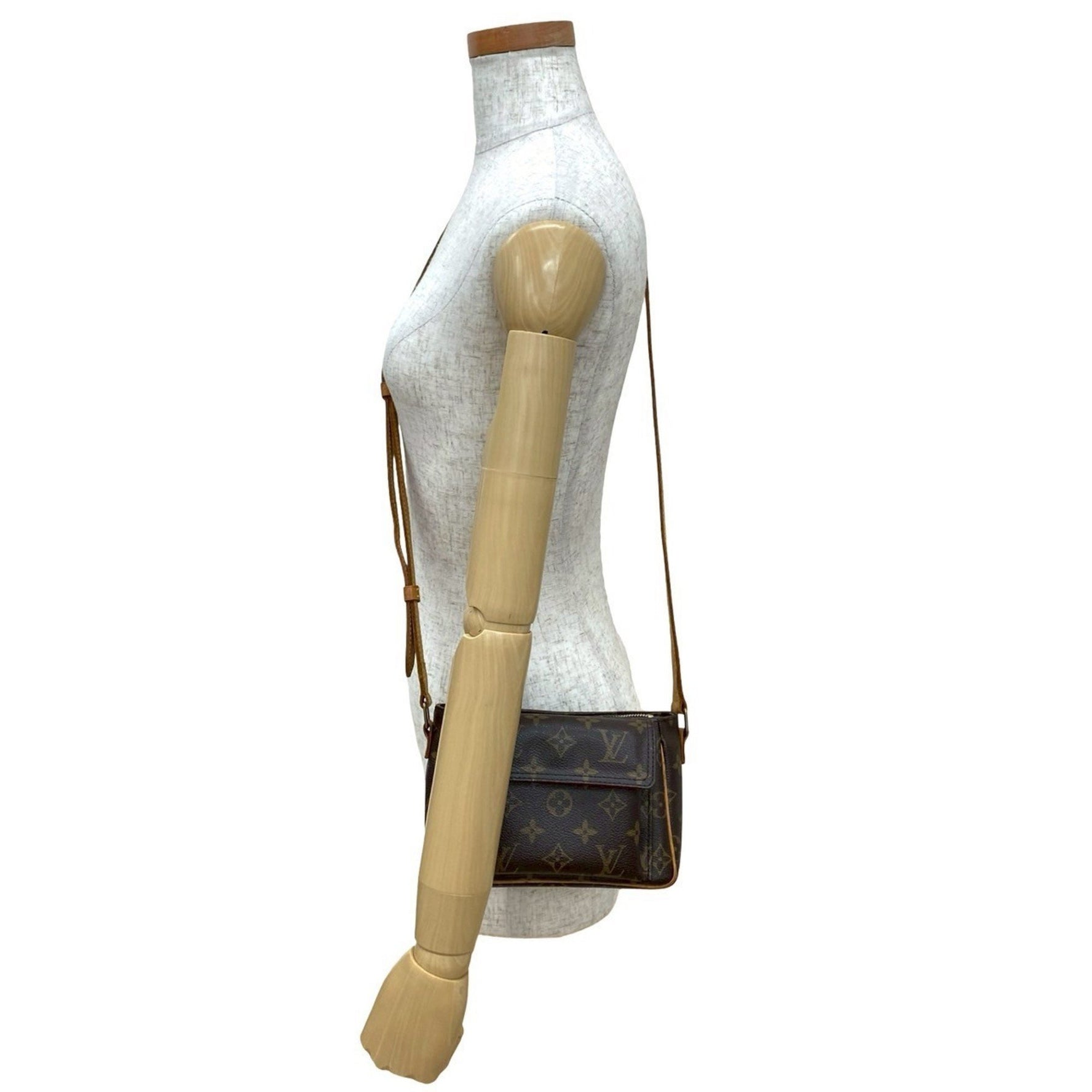 LOUIS VUITTON Viva Cite PM Monogram Leather Mini Shoulder Bag/Pochette