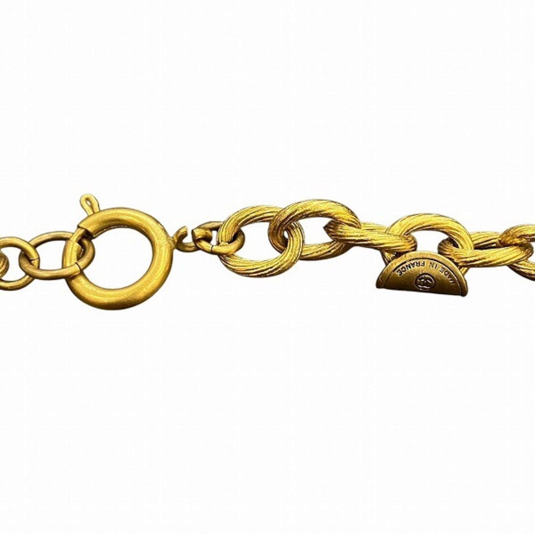Chanel CHANEL Chain Belt with Coco Mark, Women's