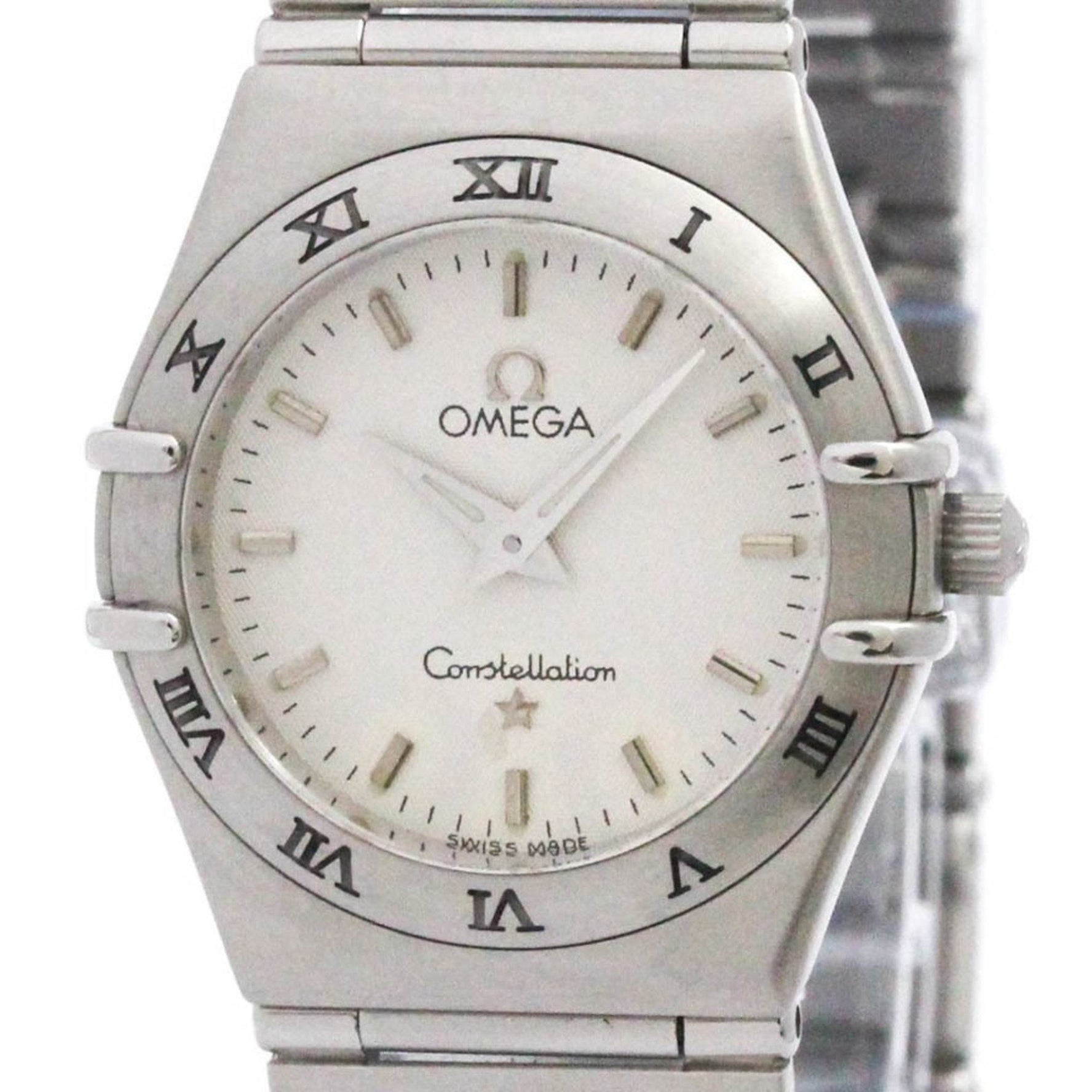 OMEGA Constellation Steel Quartz Ladies Watch 1572.30 Polished
