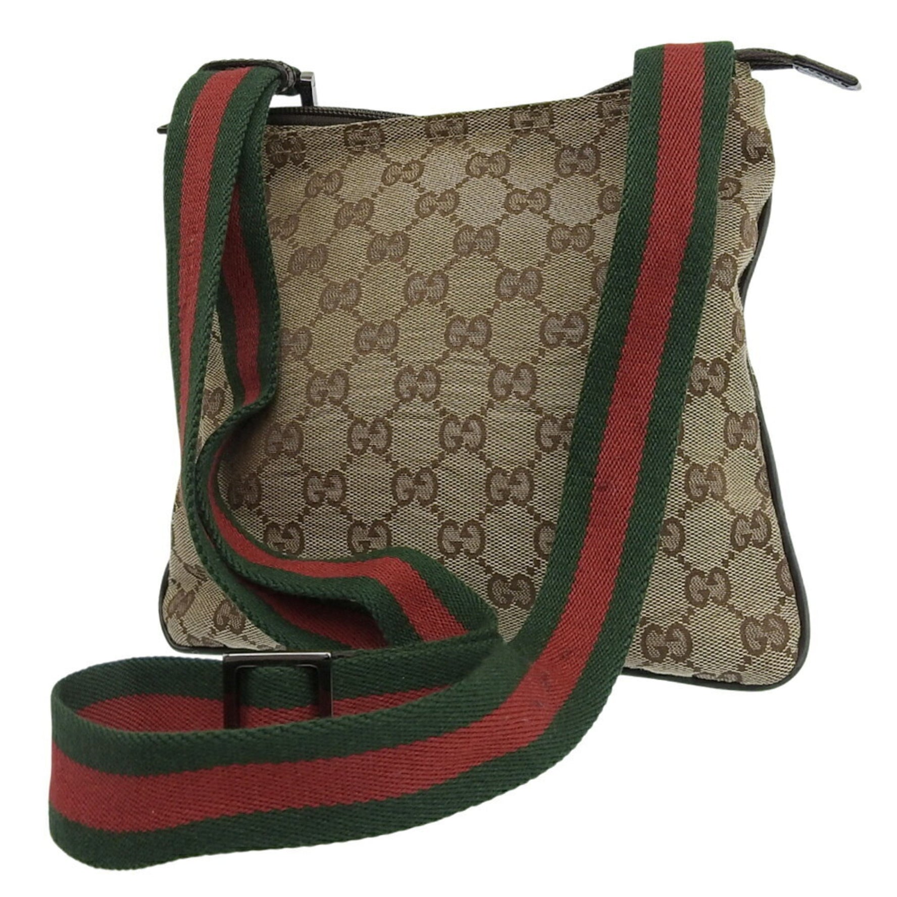 Gucci GG Canvas Shoulder Bag 001013