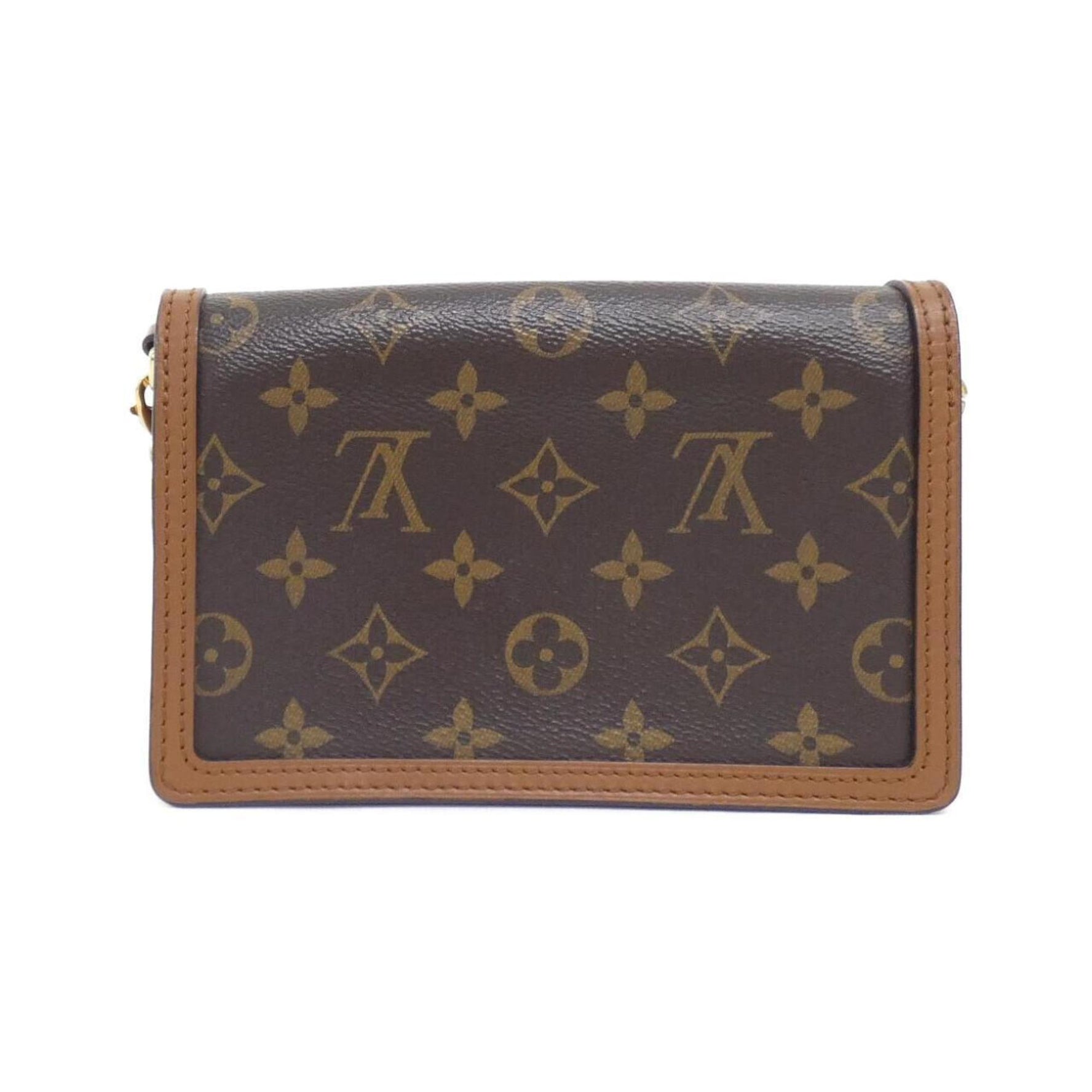 Louis Vuitton Monogram Portefeuille Dauphine Chain Wallet
