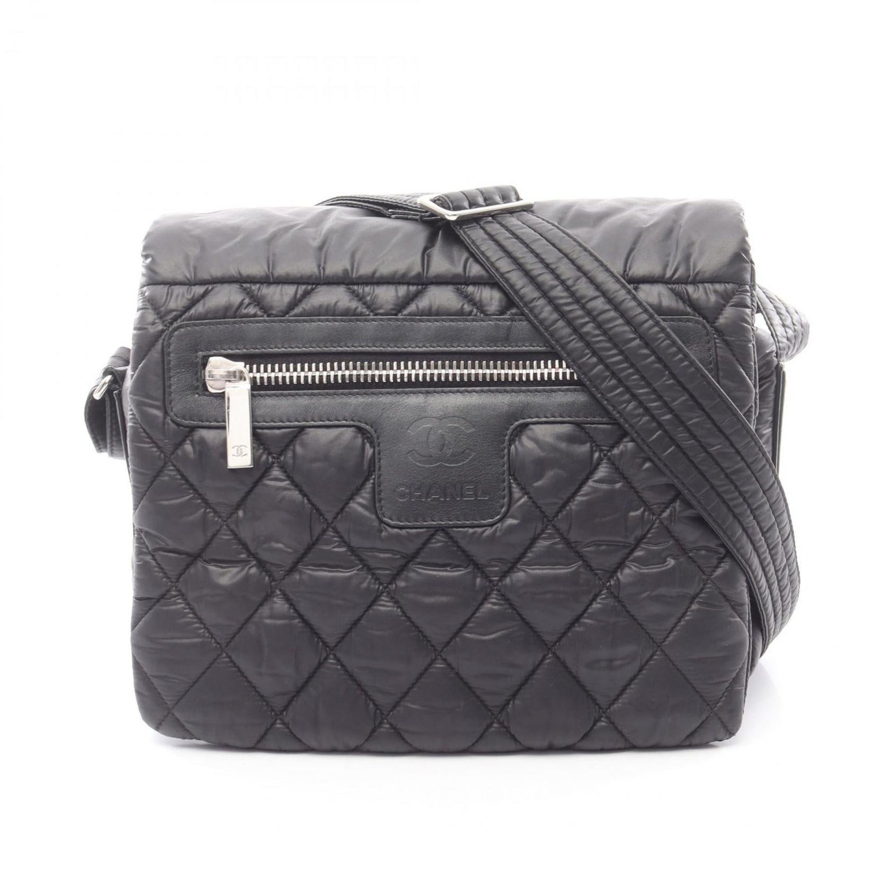Chanel Coco Cocoon Small Messenger Shoulder Bag in Nylon