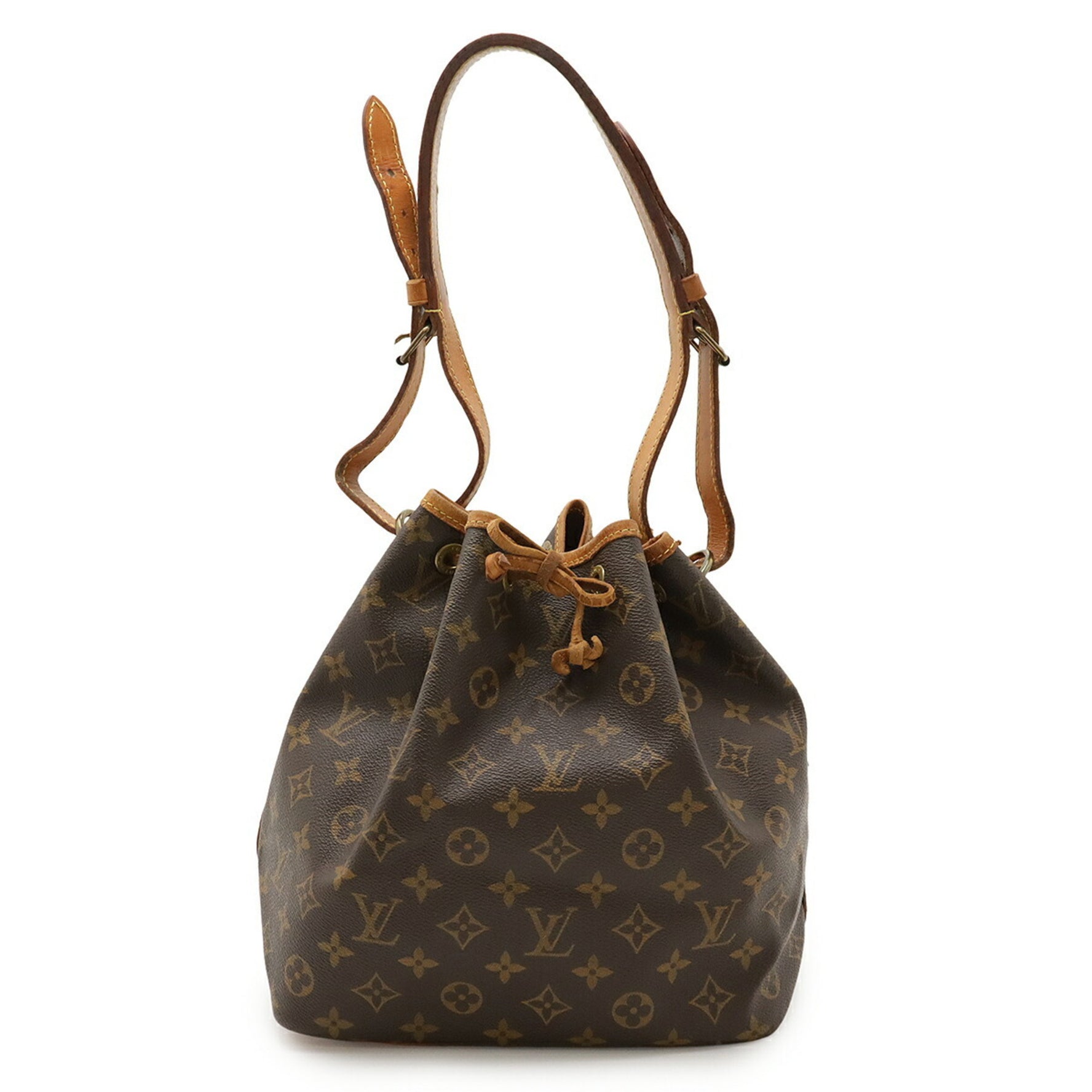 LOUIS VUITTON Monogram Petit Noe Shoulder Bag, Model