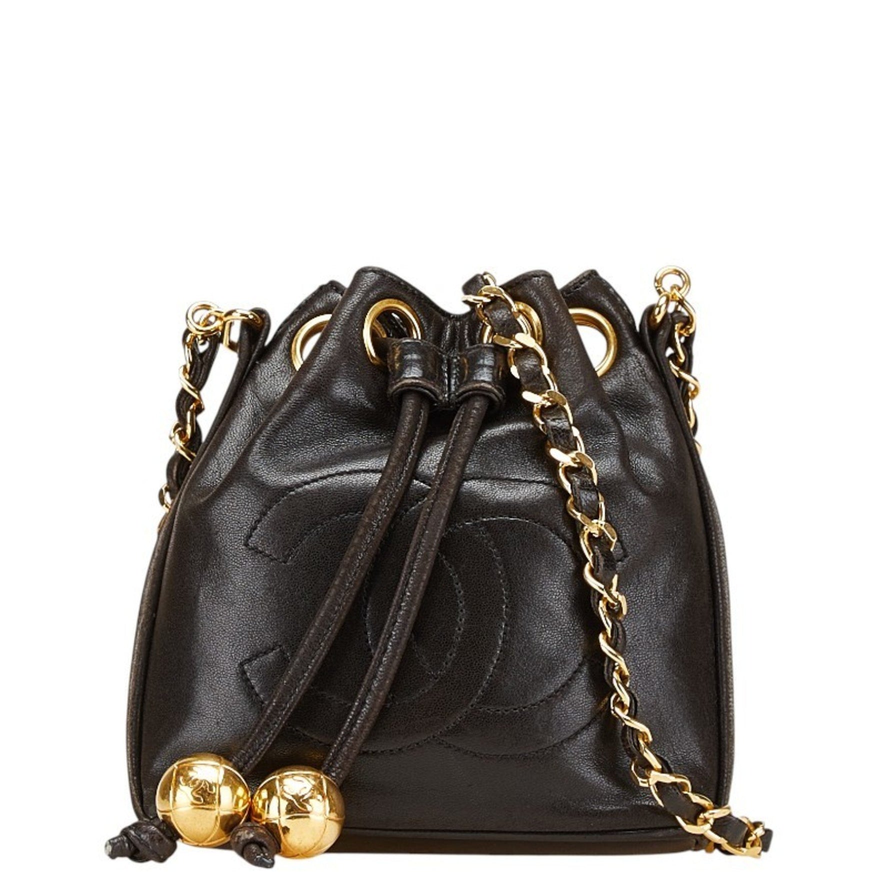 Chanel Coco Mark Chain Shoulder Bag in Lambskin