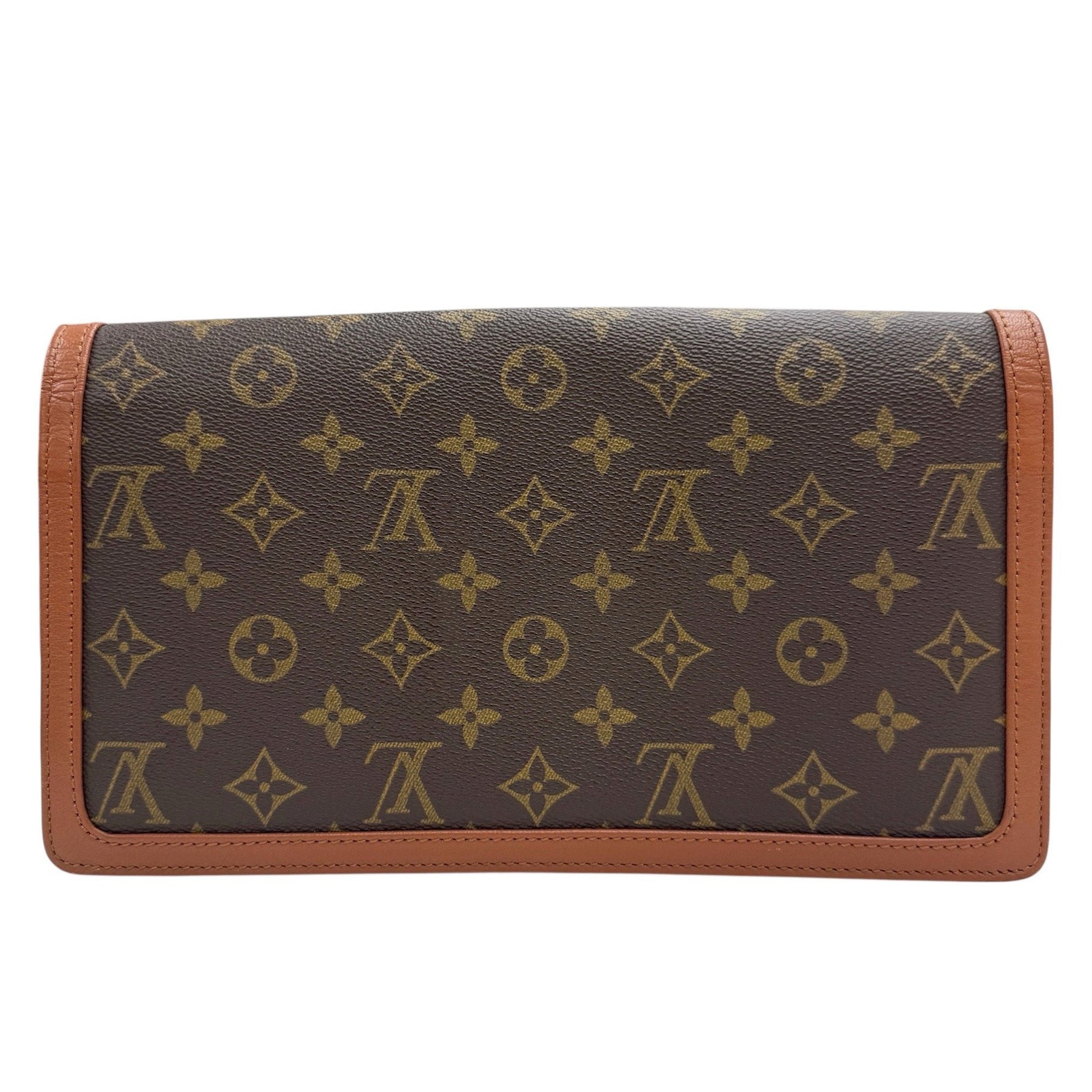 Louis Vuitton Pochette Dame GM Clutch Bag/Second Bag Monogram Leather
