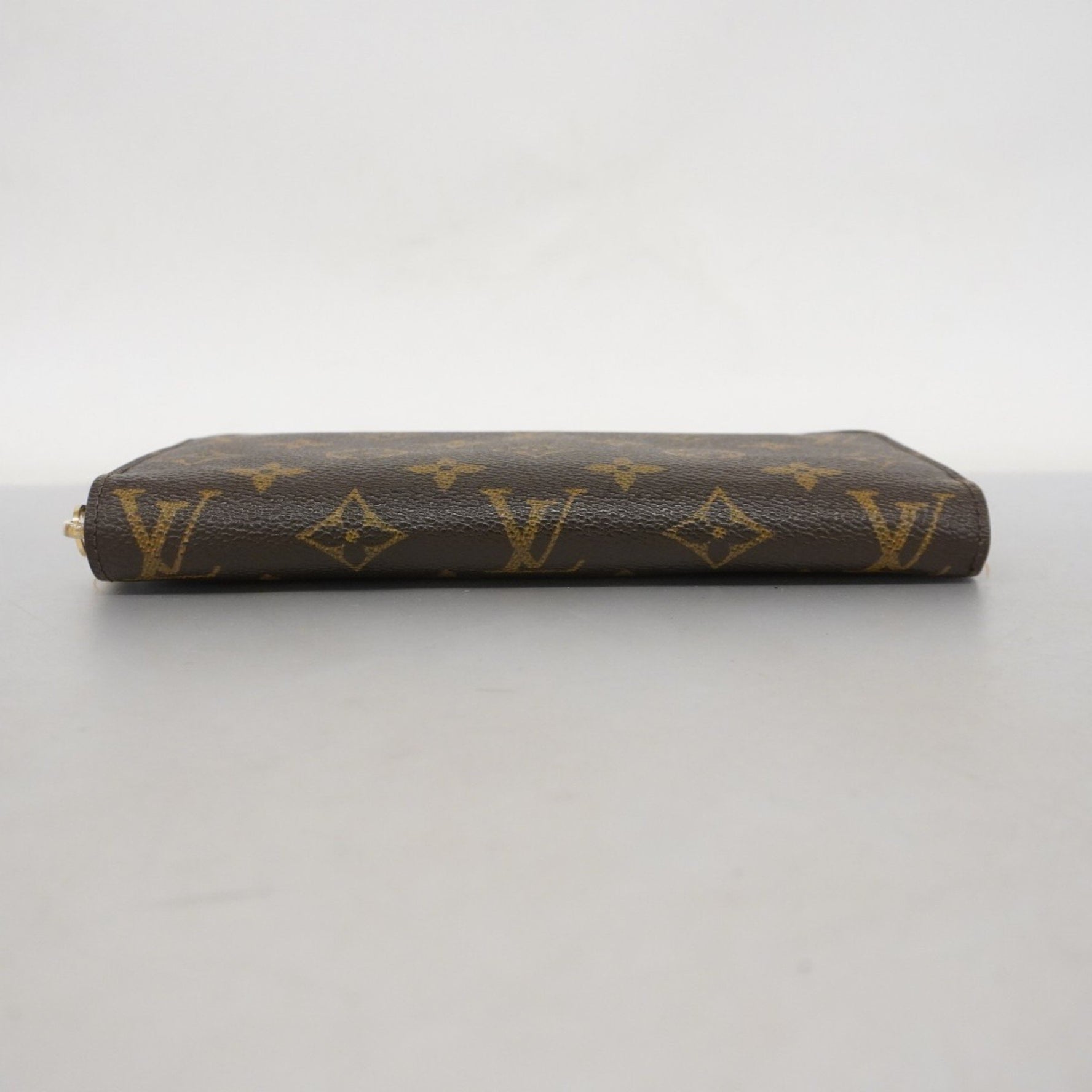 Louis Vuitton Monogram Zippy Wallet M60017 Brown Men's and Women's