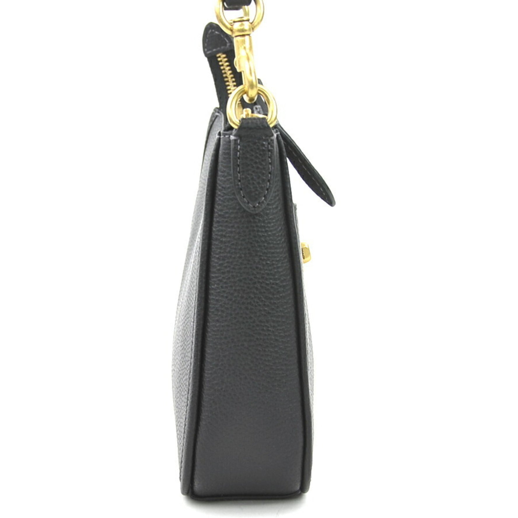 Coach COACH shoulder bag leather black ladies h30905k