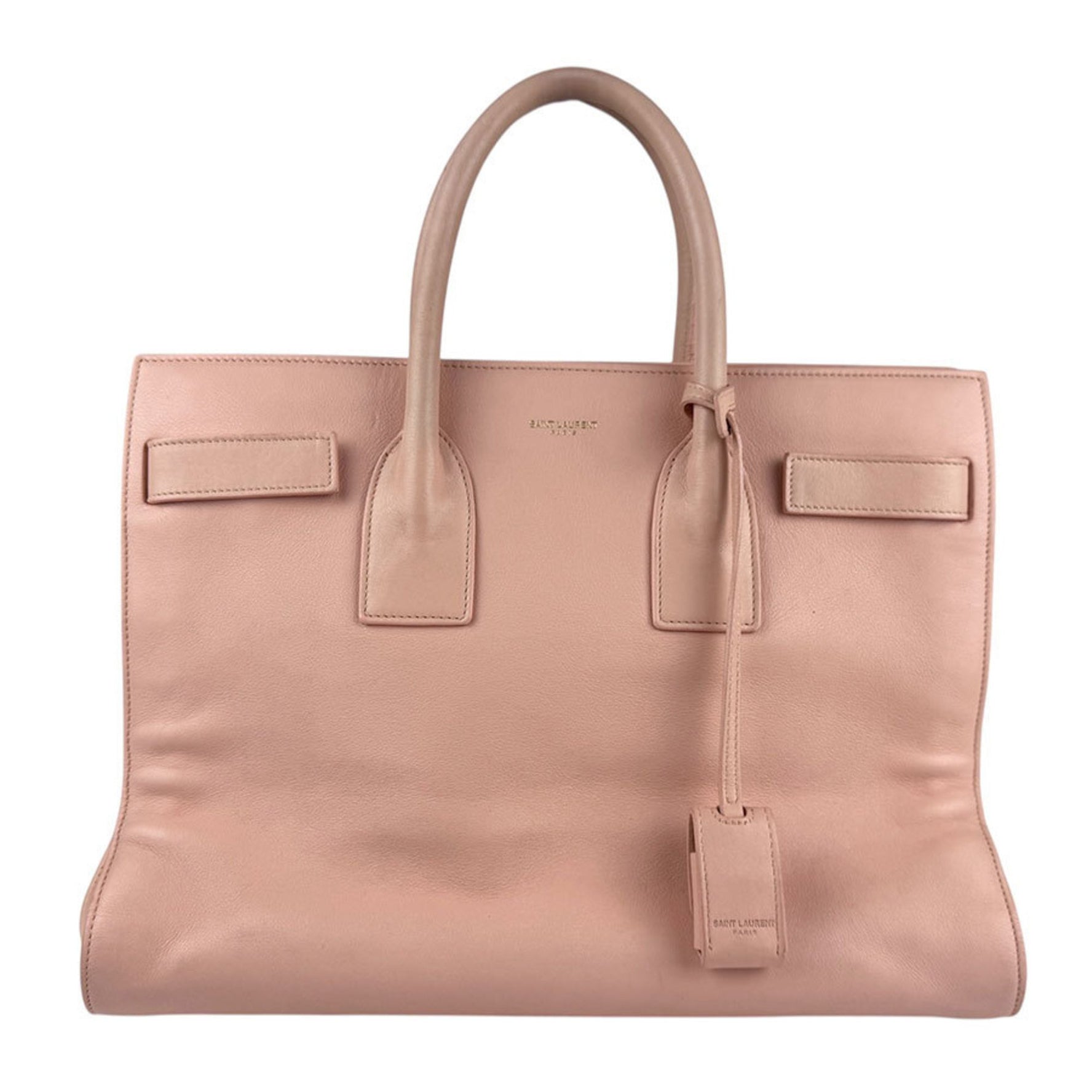 Saint Laurent SAINT LAURENT Shoulder Bag Handbag Sac du Jour Leather Pink Women's z5519