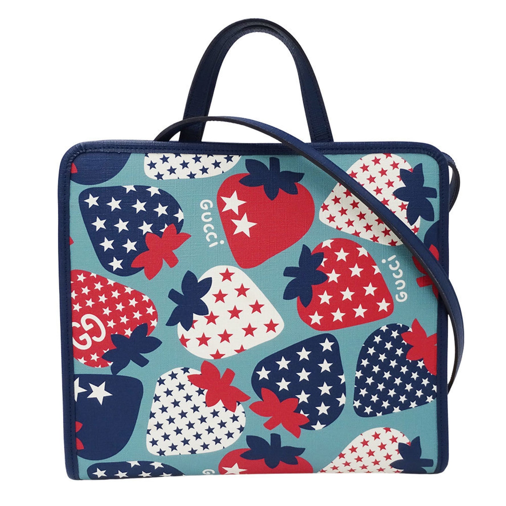 Gucci Kids' Handbag/Shoulder Bag, Blue/Red
