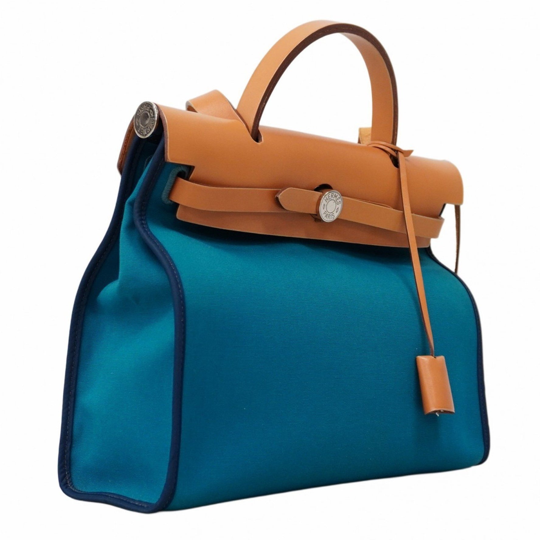 Hermes Hermès Airbag Zip PM Handbag, Toile Officier, □Q Stamp, Bag