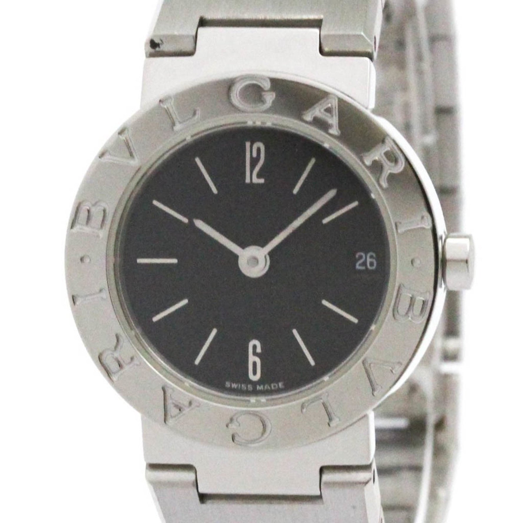 BVLGARI BVLGARI-BVLGARI Steel Quartz Ladies Watch Polished