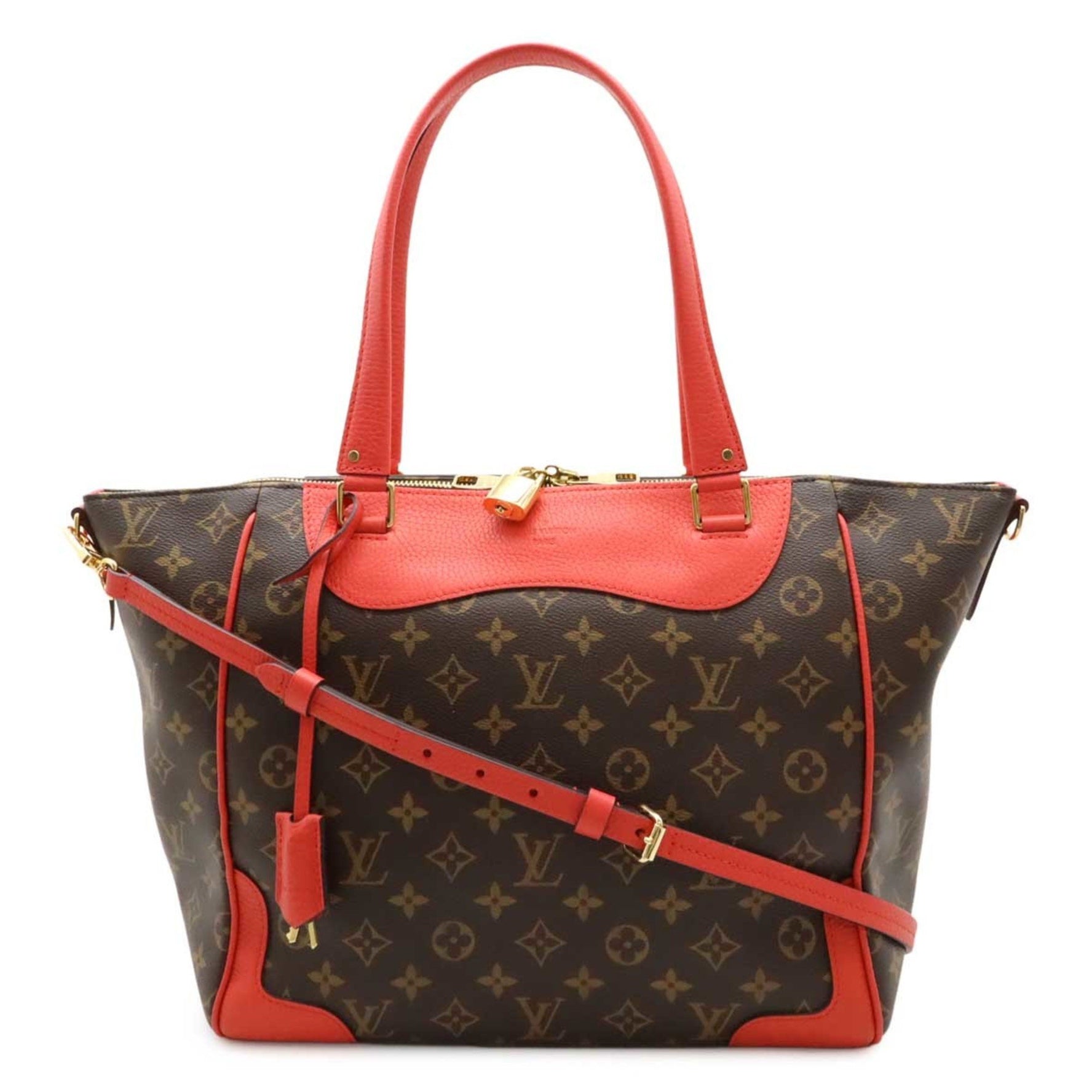 Louis Vuitton Monogram Estrella Tote Bag Shoulder Poppy Petal
