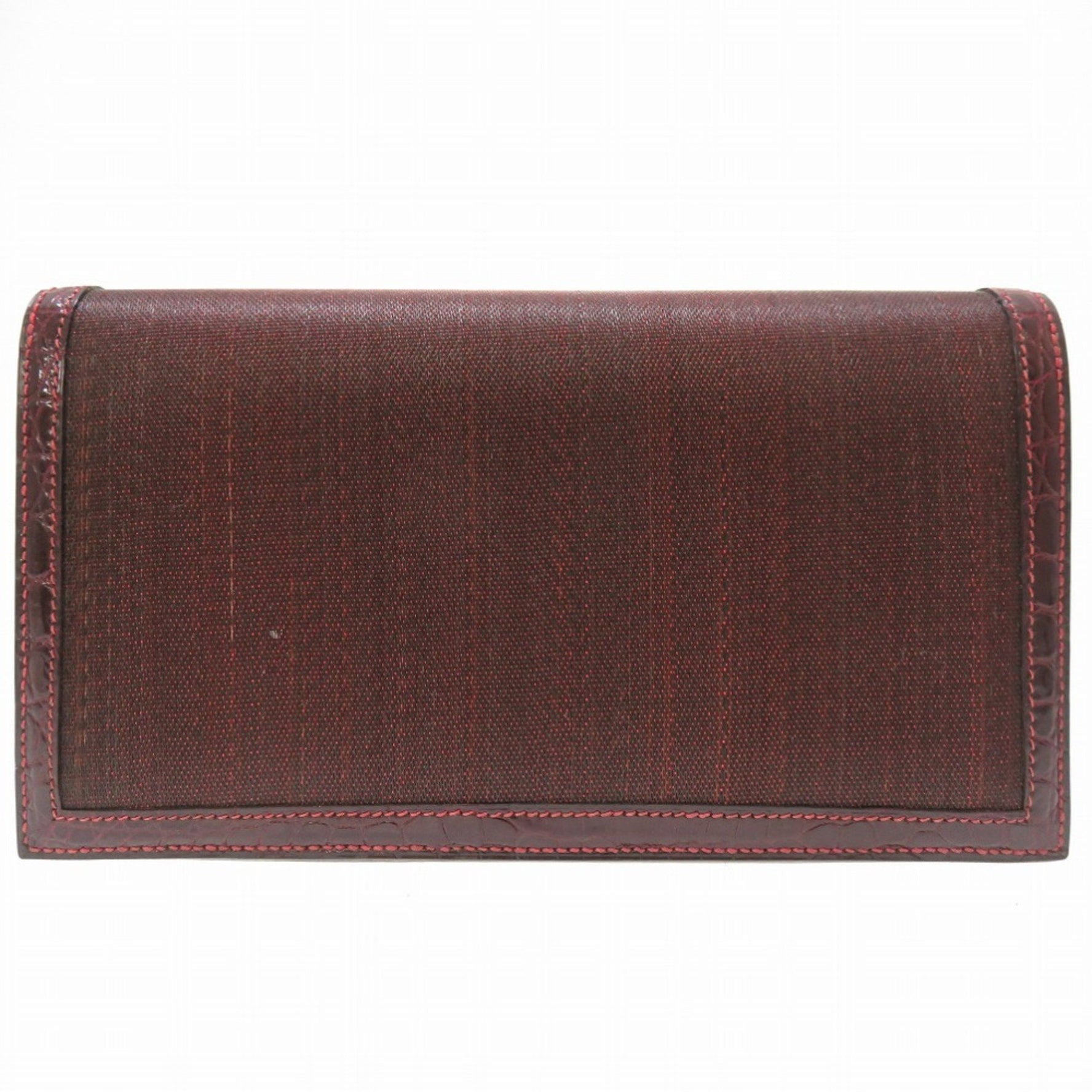Hermès Polosus Crinoline, Bordeaux, Gold Hardware, XXN Stamp, Vintage Clutch Bag, Red, 0116, HERMES