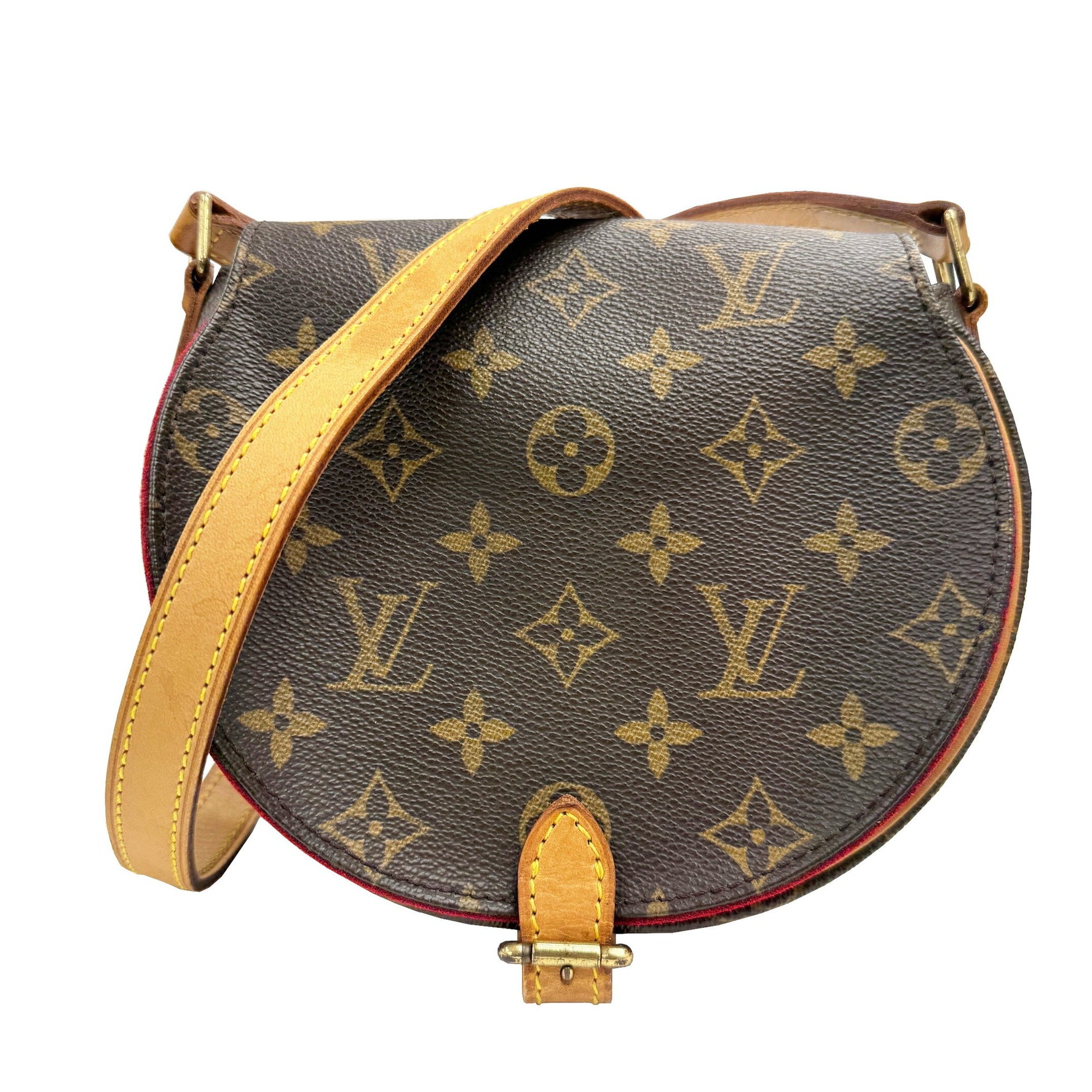Louis Vuitton Tan Blanc Monogram Shoulder Bag