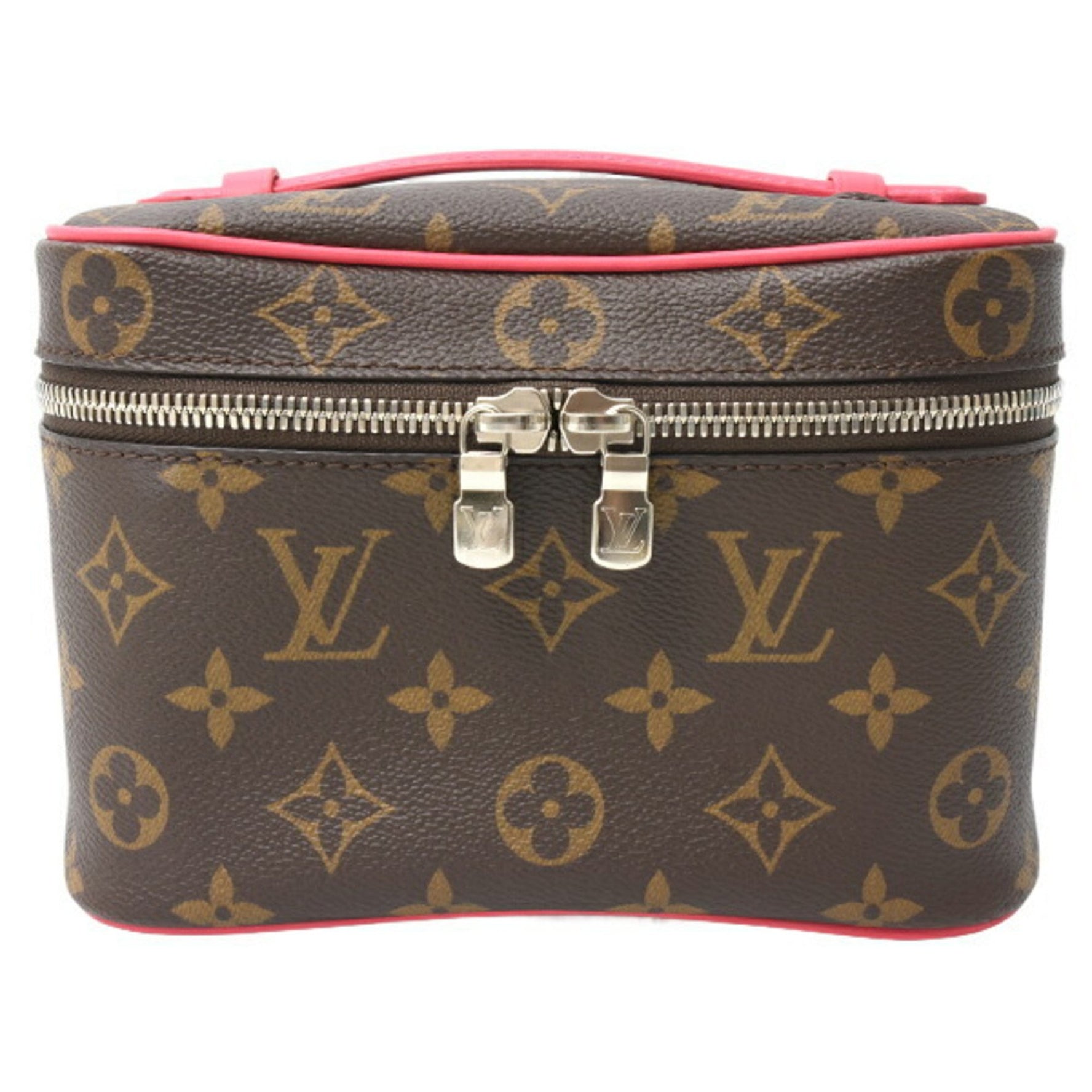 Louis Vuitton Nice Mini Vanity Bag Pouch Monogram Pink Unused