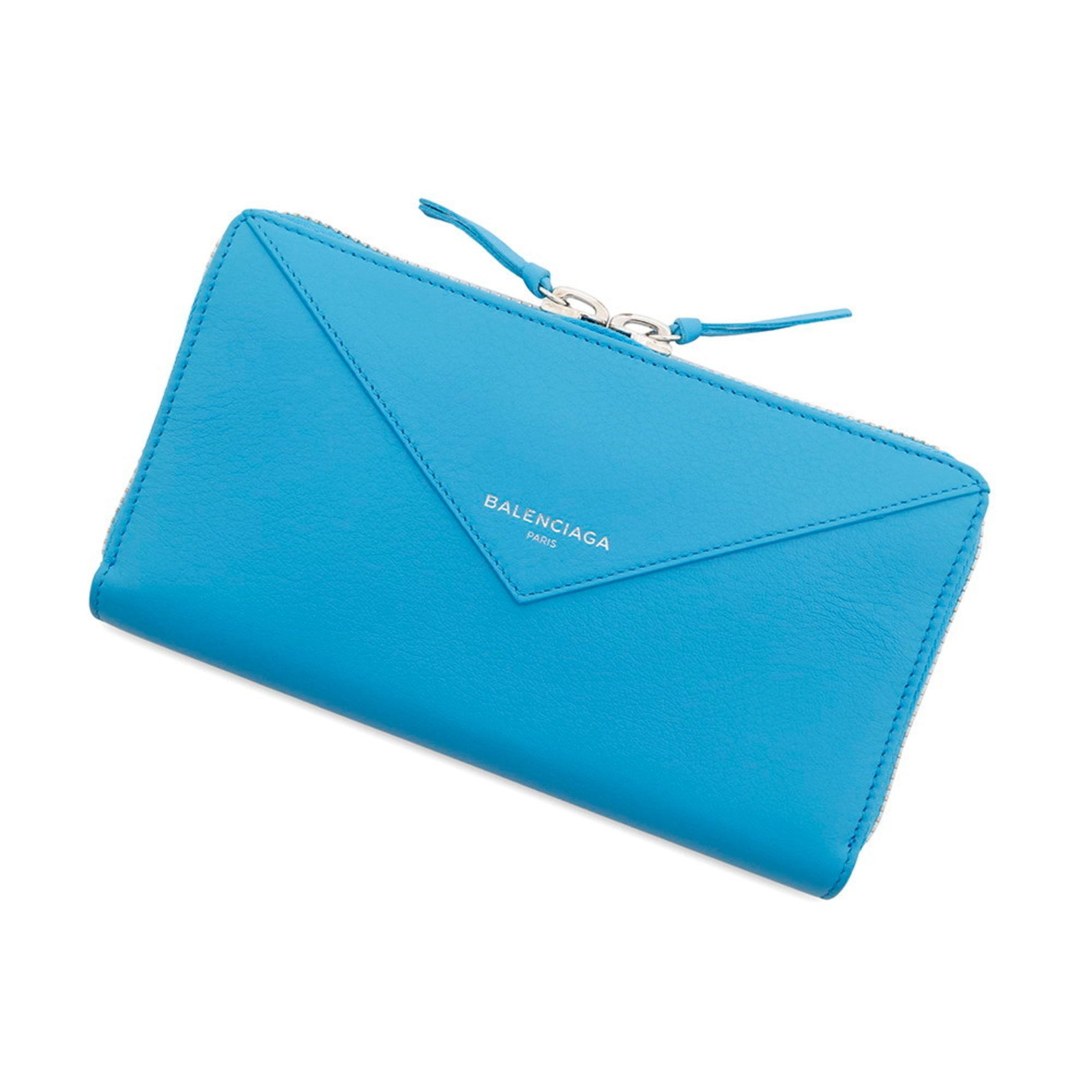 Balenciaga Paper Continental Wallet Round
