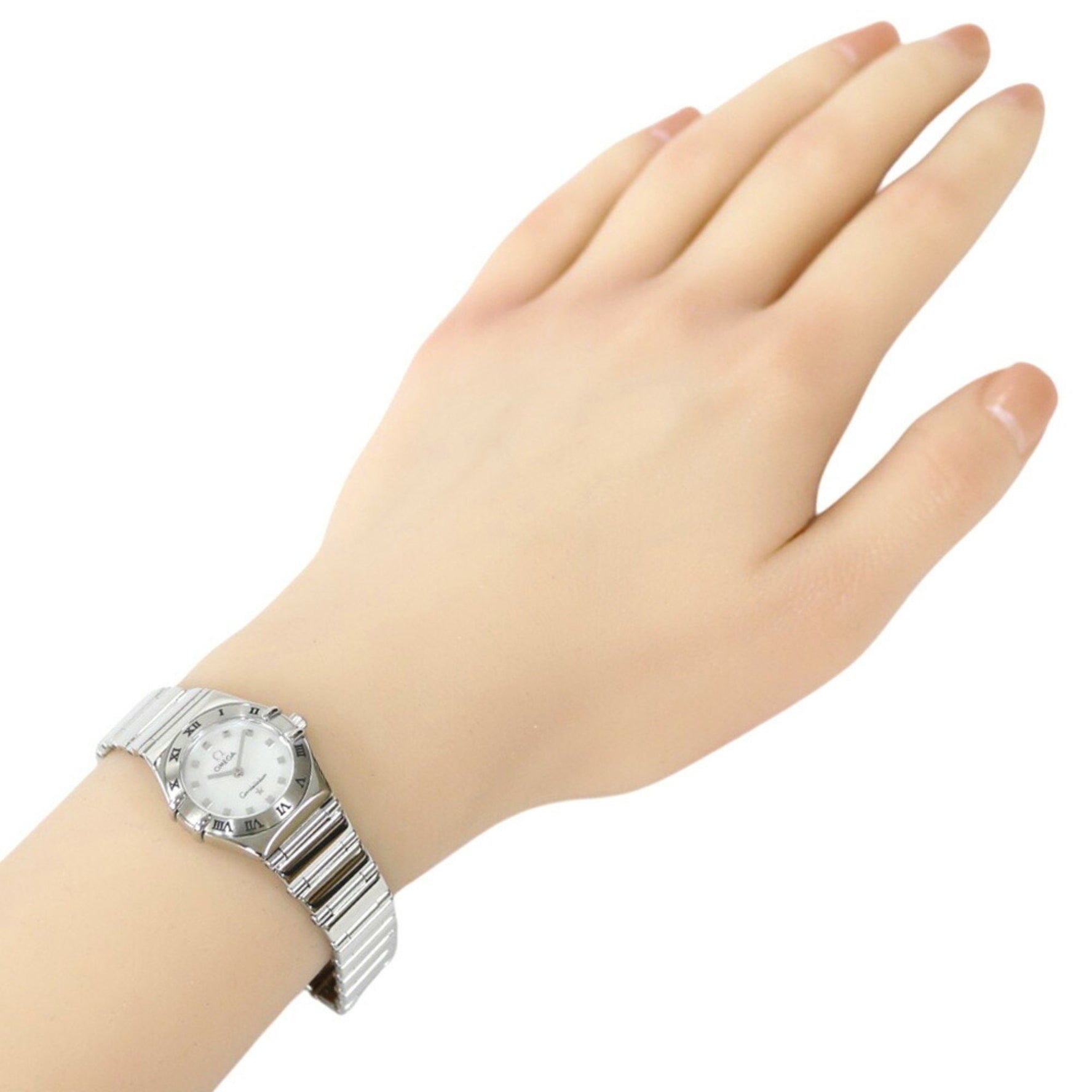 Omega Constellation My Choice Watch, Stainless Steel Quartz, Women's, Shell Dial