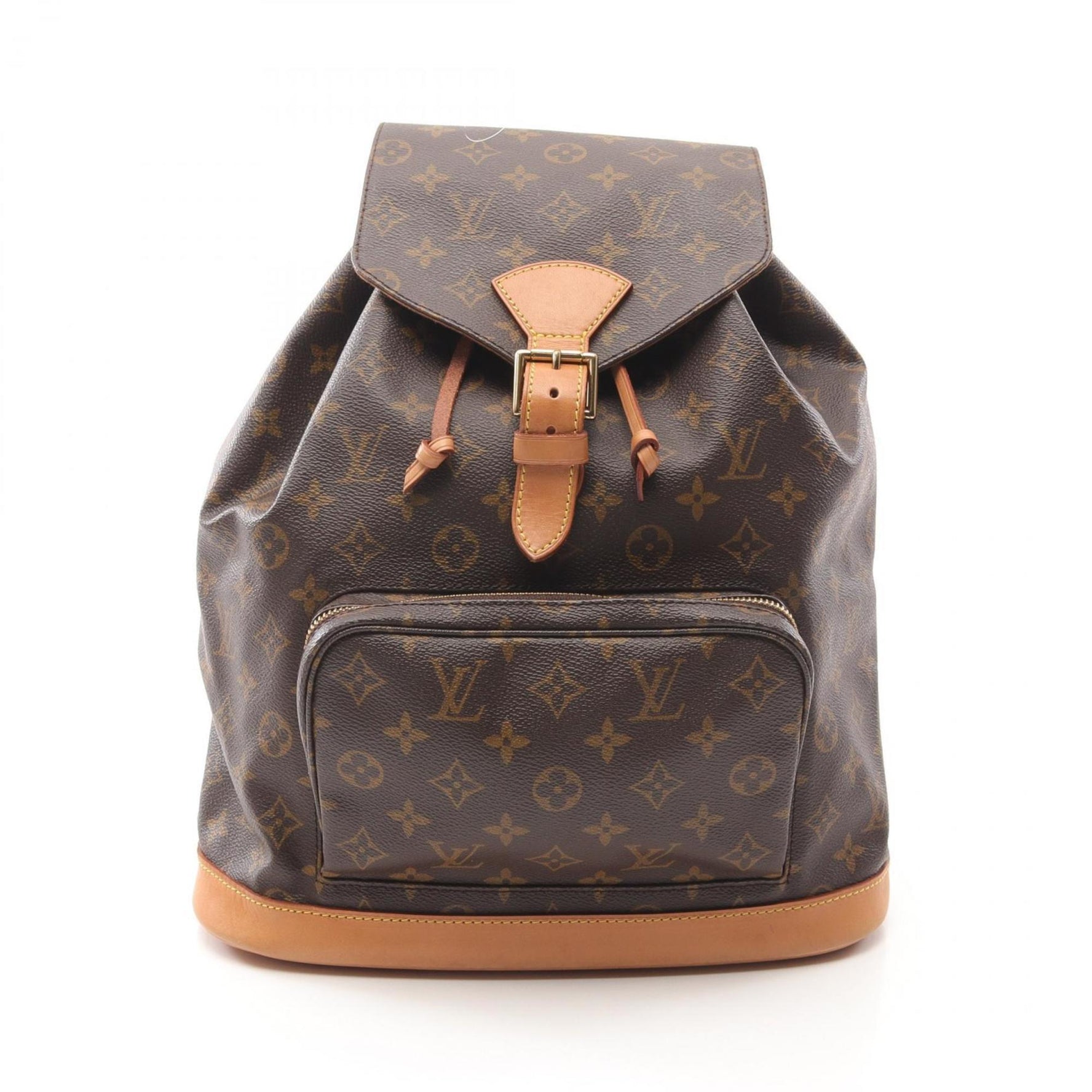 Louis Vuitton Montsouris GM Backpack Coated Canvas Leather Monogram