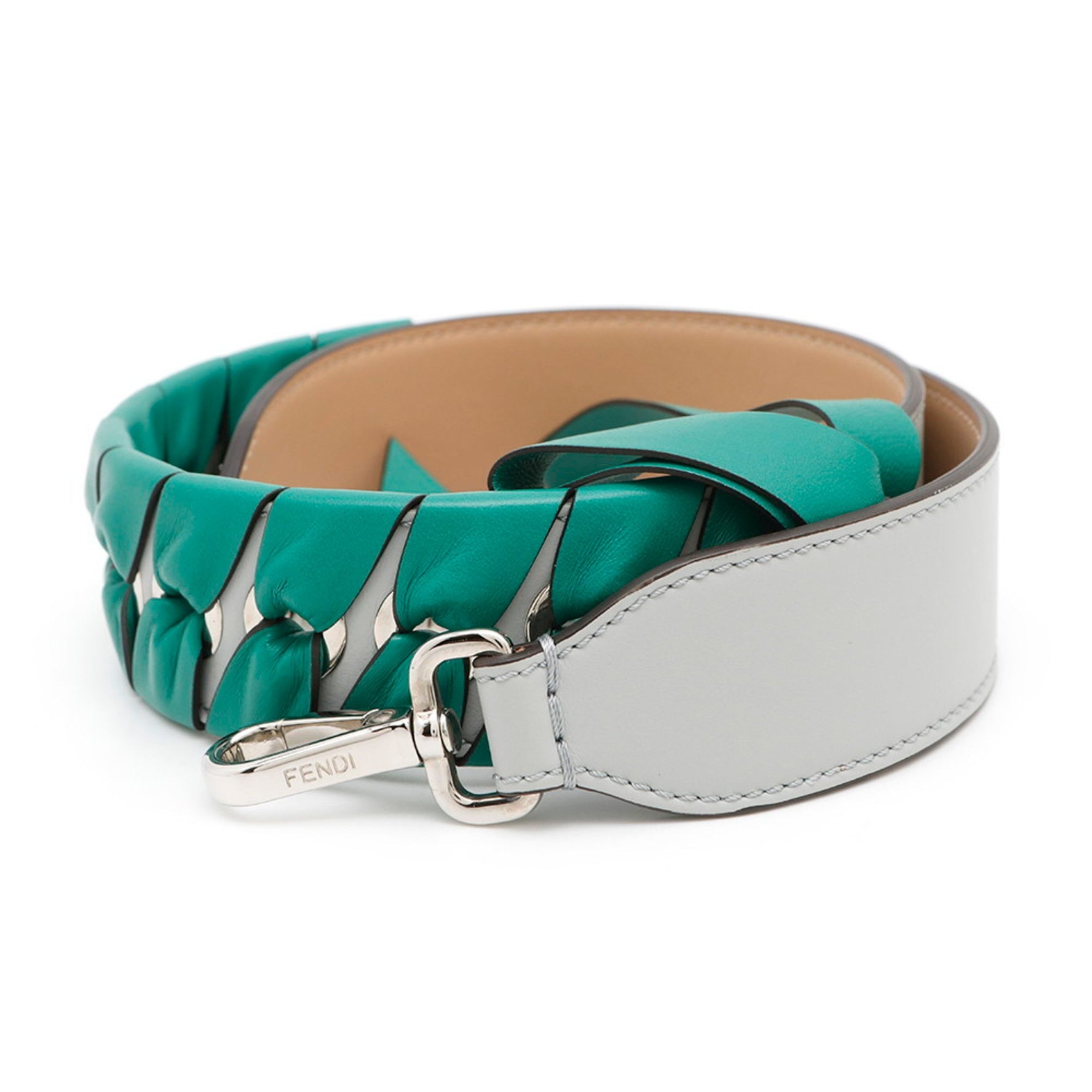 FENDI Shoulder Strap You Ribbon Leather