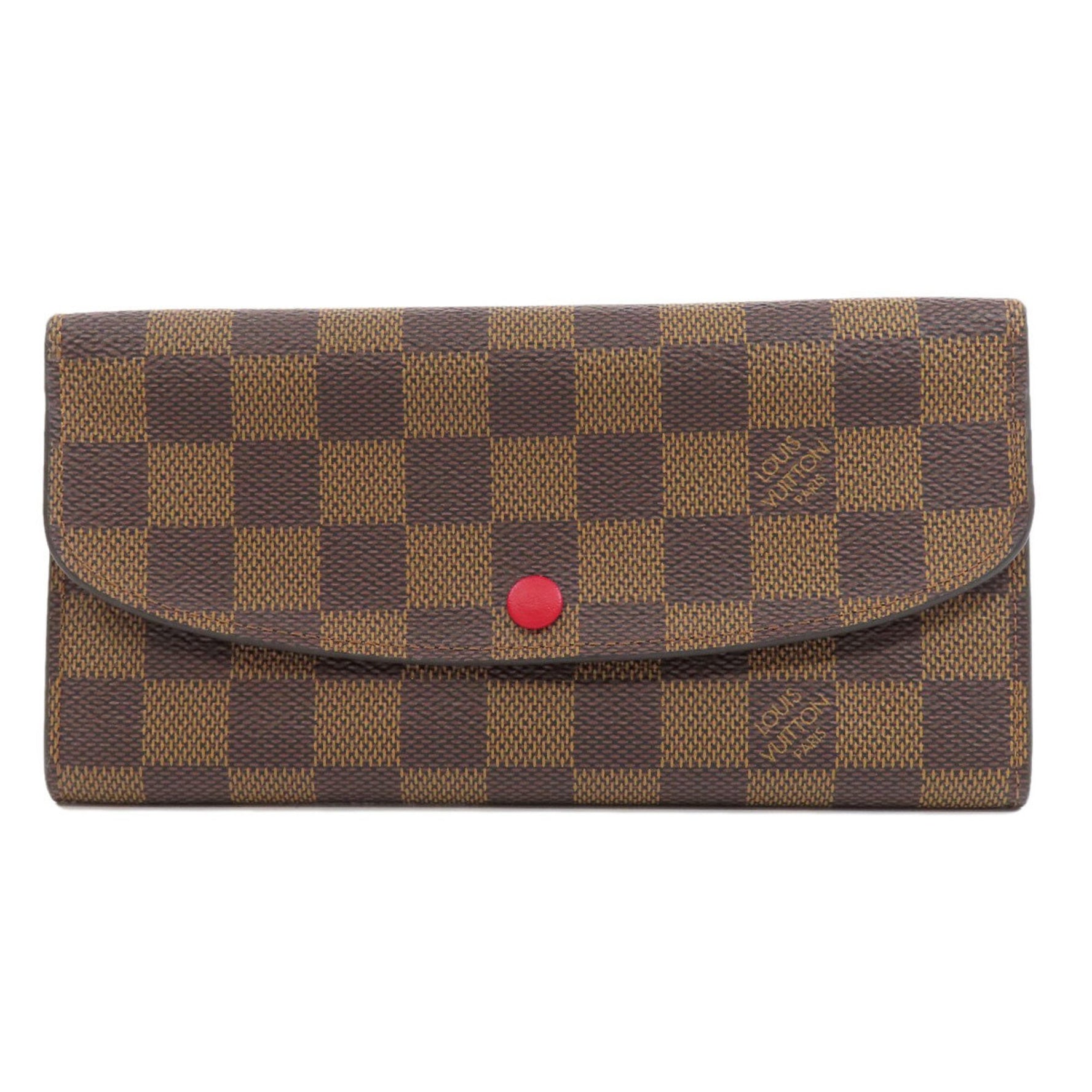 Louis Vuitton Portefeuille Emily Long Wallet Monogram Canvas
