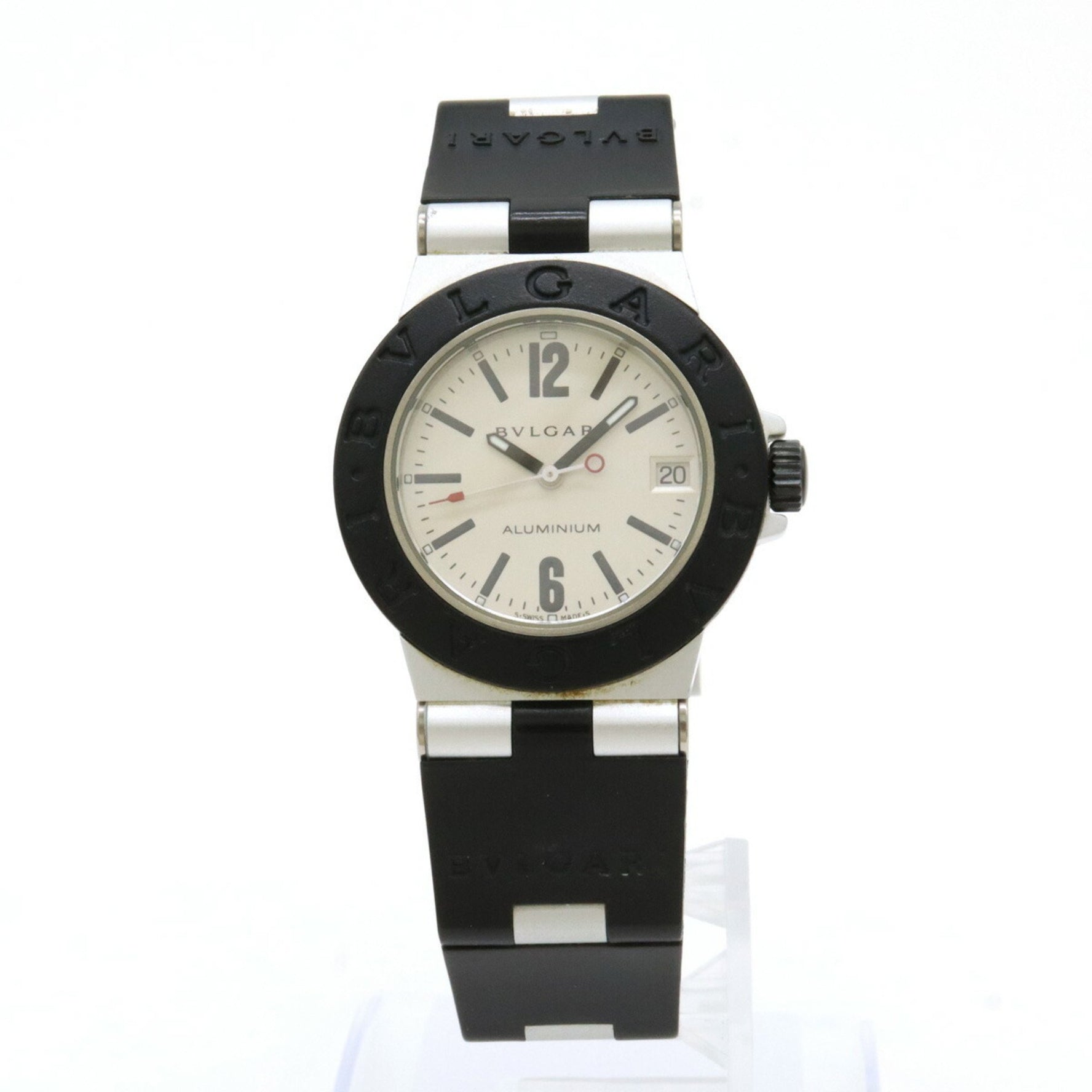 BVLGARI Arum Date Silver Dial Unisex Quartz Wristwatch