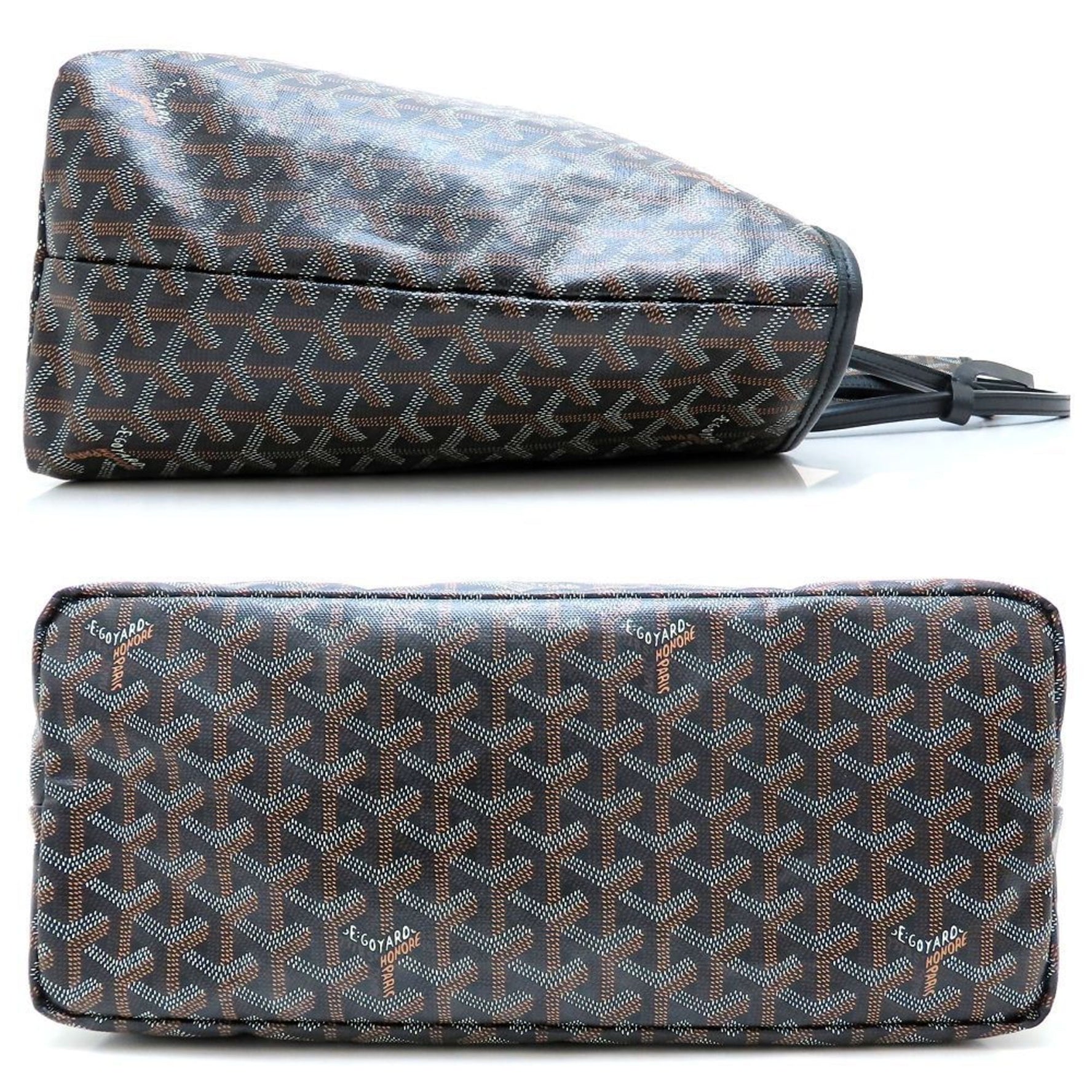 GOYARD Saint Louis PM Tote Bag in Leather