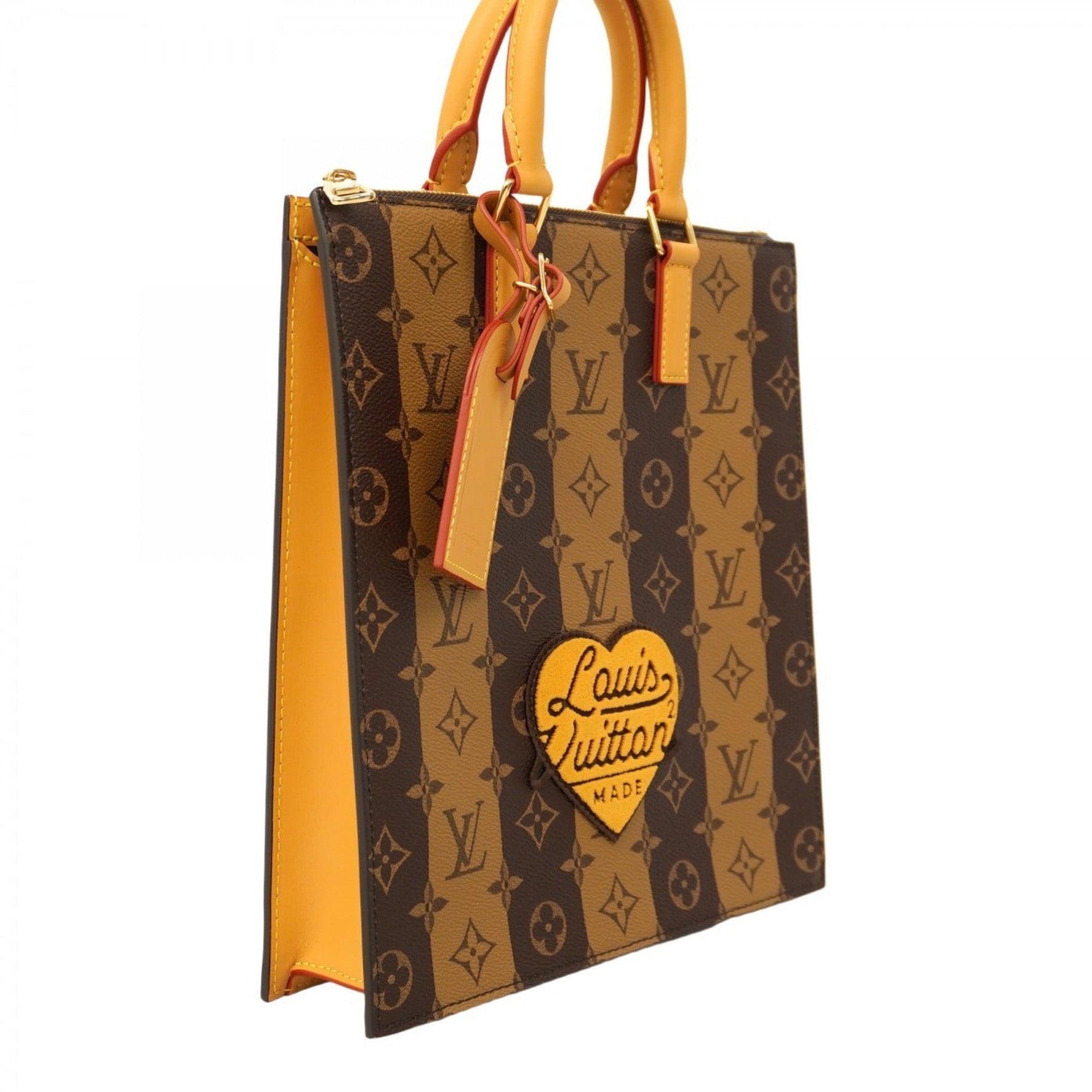Louis Vuitton Monogram Stripe Sac Plat Tote Bag