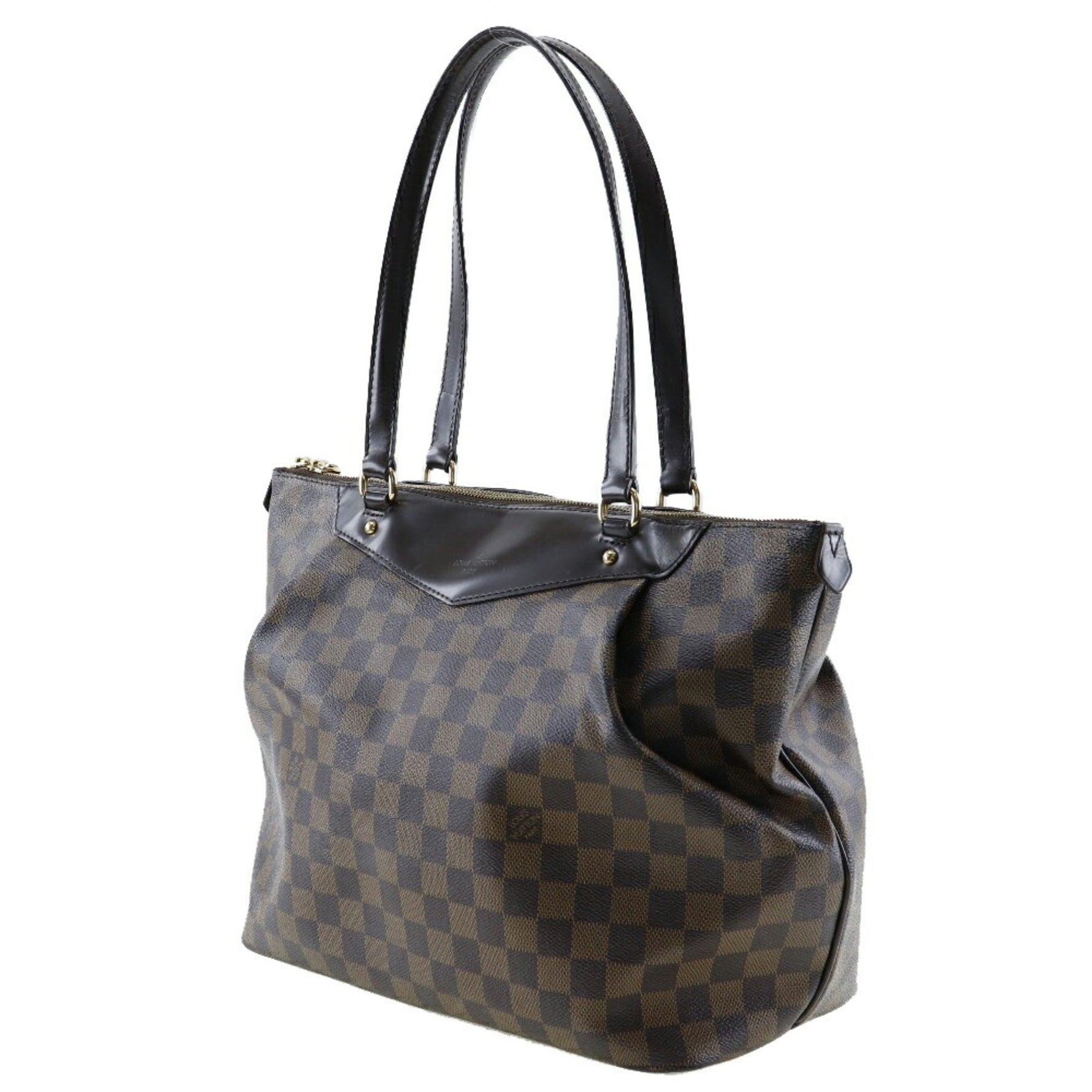 Louis Vuitton Westminster GM Shoulder Bag Damier Canvas Made in France 2013 Zipper