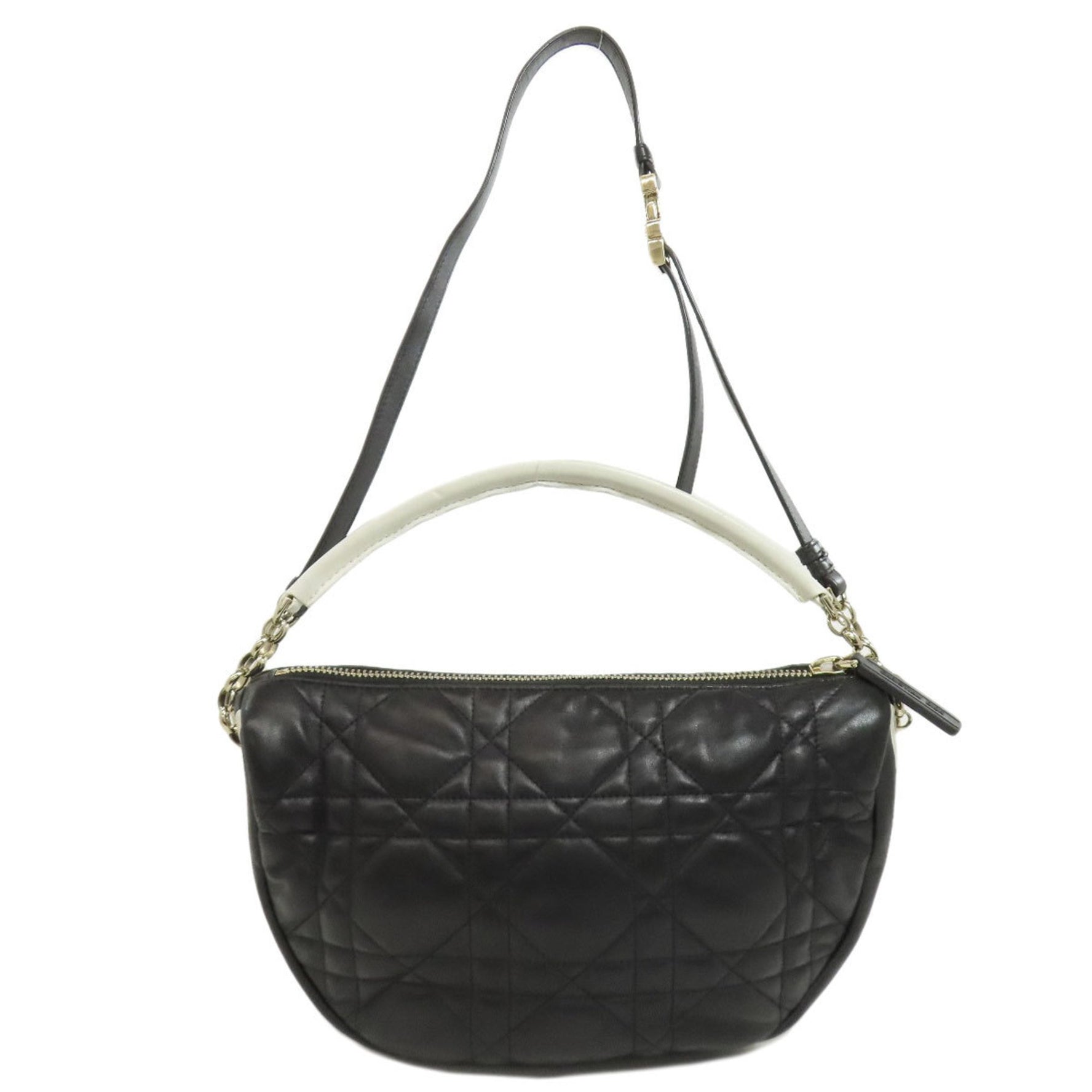 Christian Dior Vibe Micro Cannage Hobo Handbag in Lambskin
