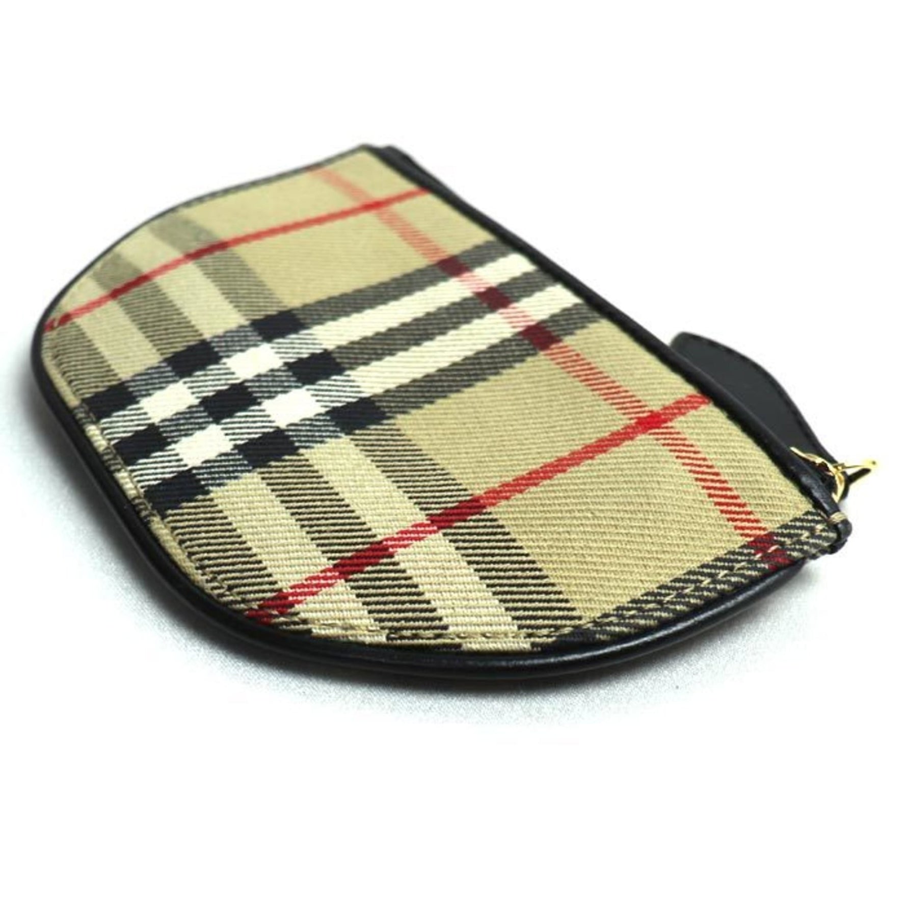 BURBERRY Nova Check Coin Case for Women
