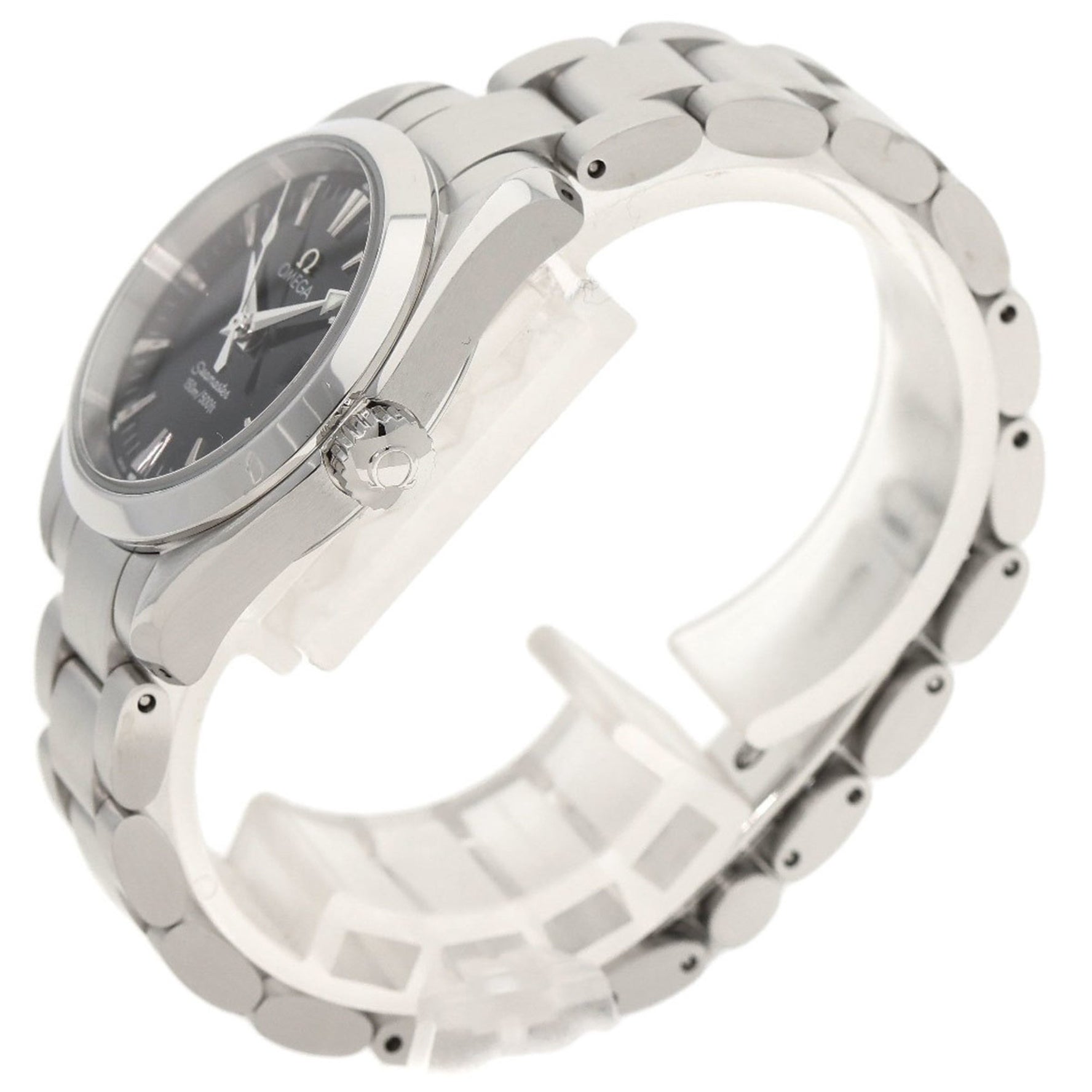 OMEGA 2577.50 Seamaster Aqua Terra Watch Stainless Steel SS Ladies