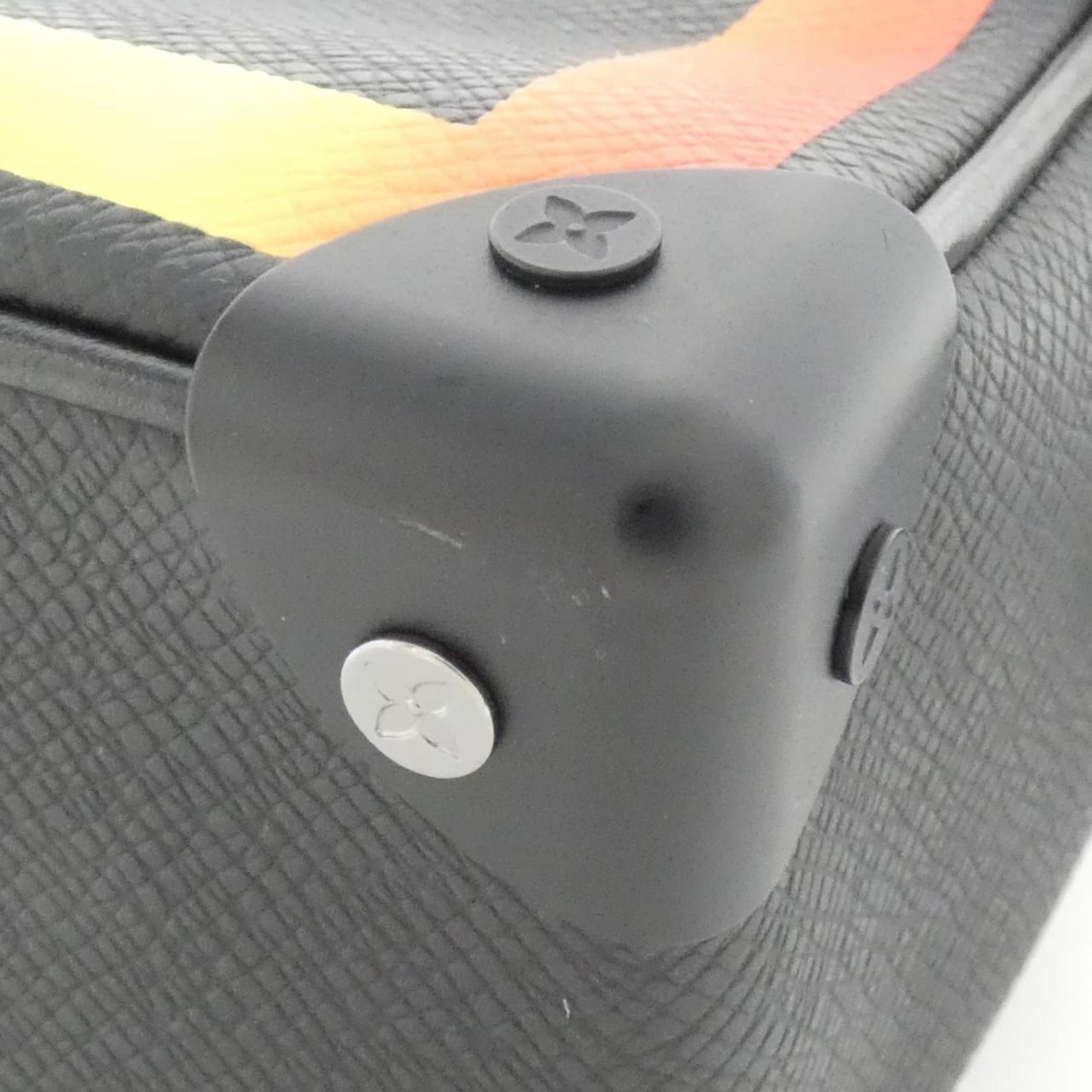 Louis Vuitton Taiga Rainbow Color Mini Soft Trunk Shoulder Bag