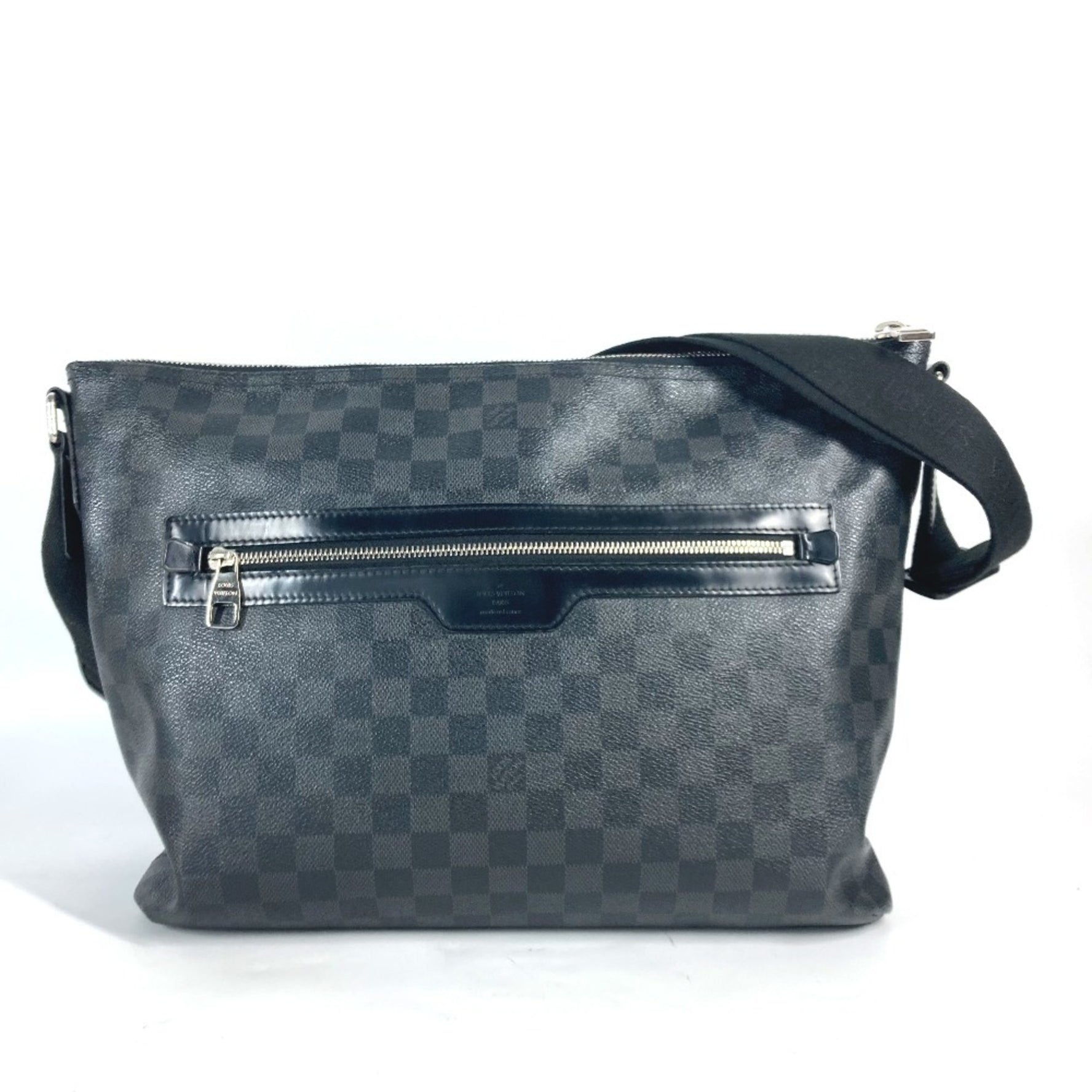 Louis Vuitton Damier Graphite Mick MM Crossbody Bag Shoulder Canvas Men's
