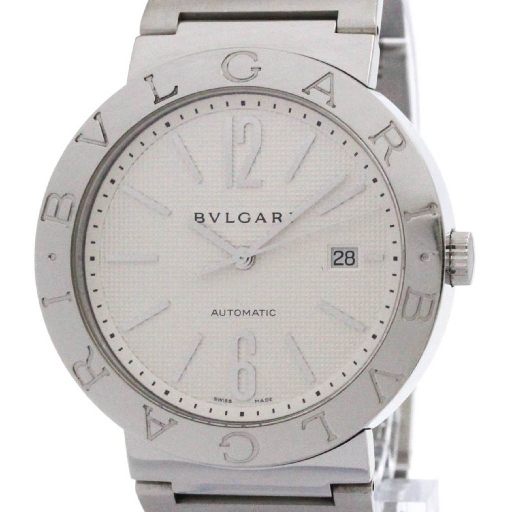 BVLGARI BVLGARI-BVLGARI Steel Automatic Watch AUTO Polished
