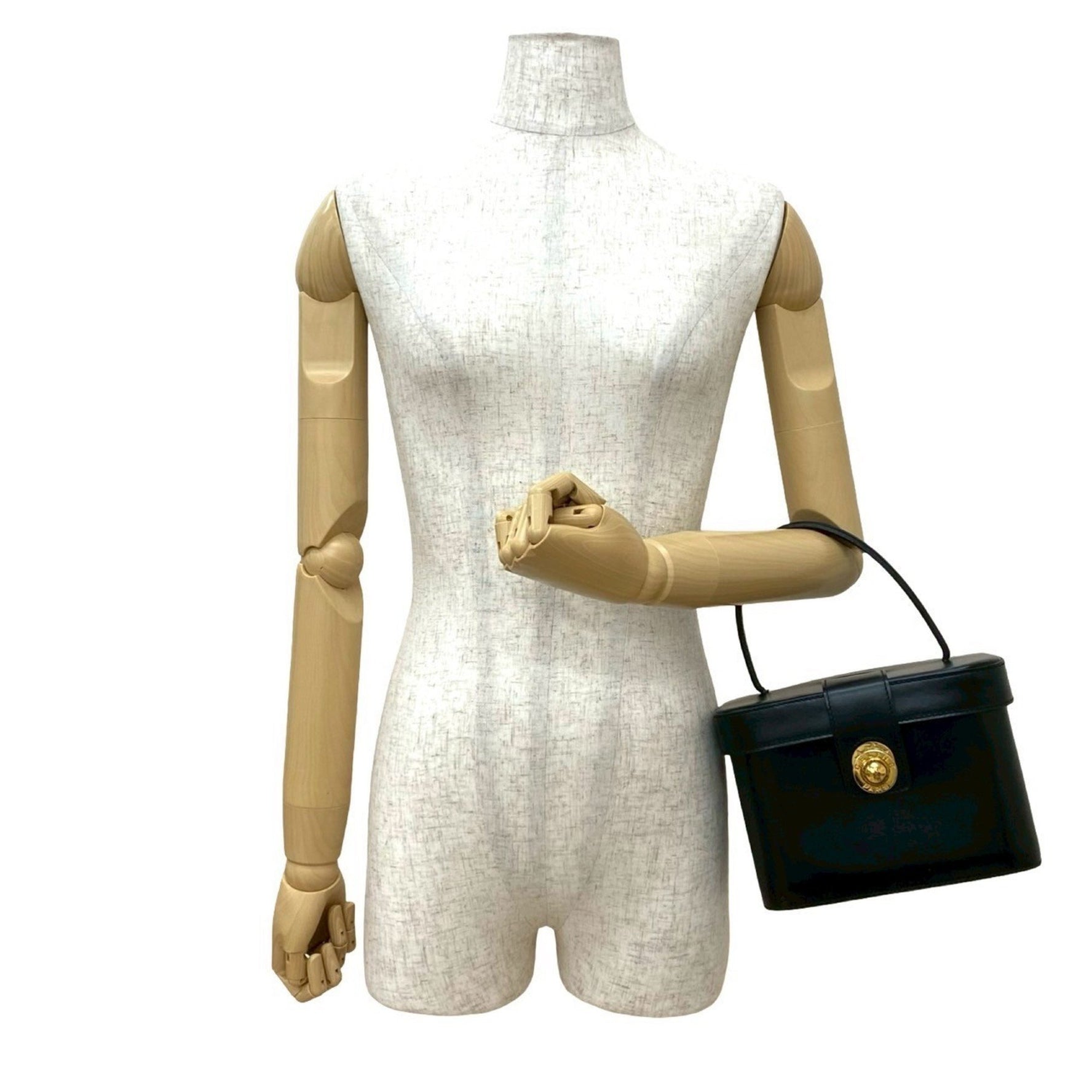 CELINE Star Ball Leather Vanity Bag, Handbag, Tote 137-7