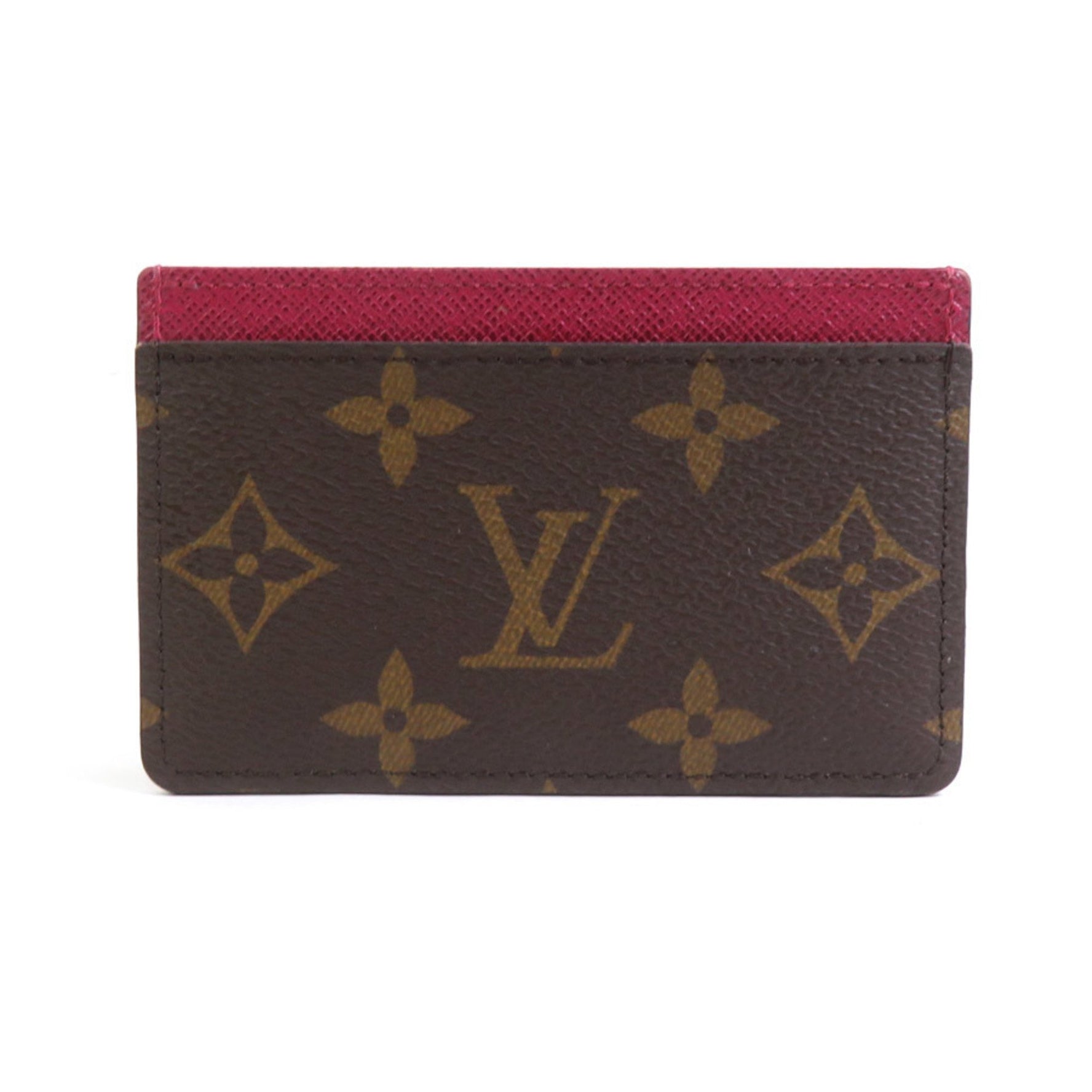 Louis Vuitton Monogram Porte Carte Sample Card Case in Canvas