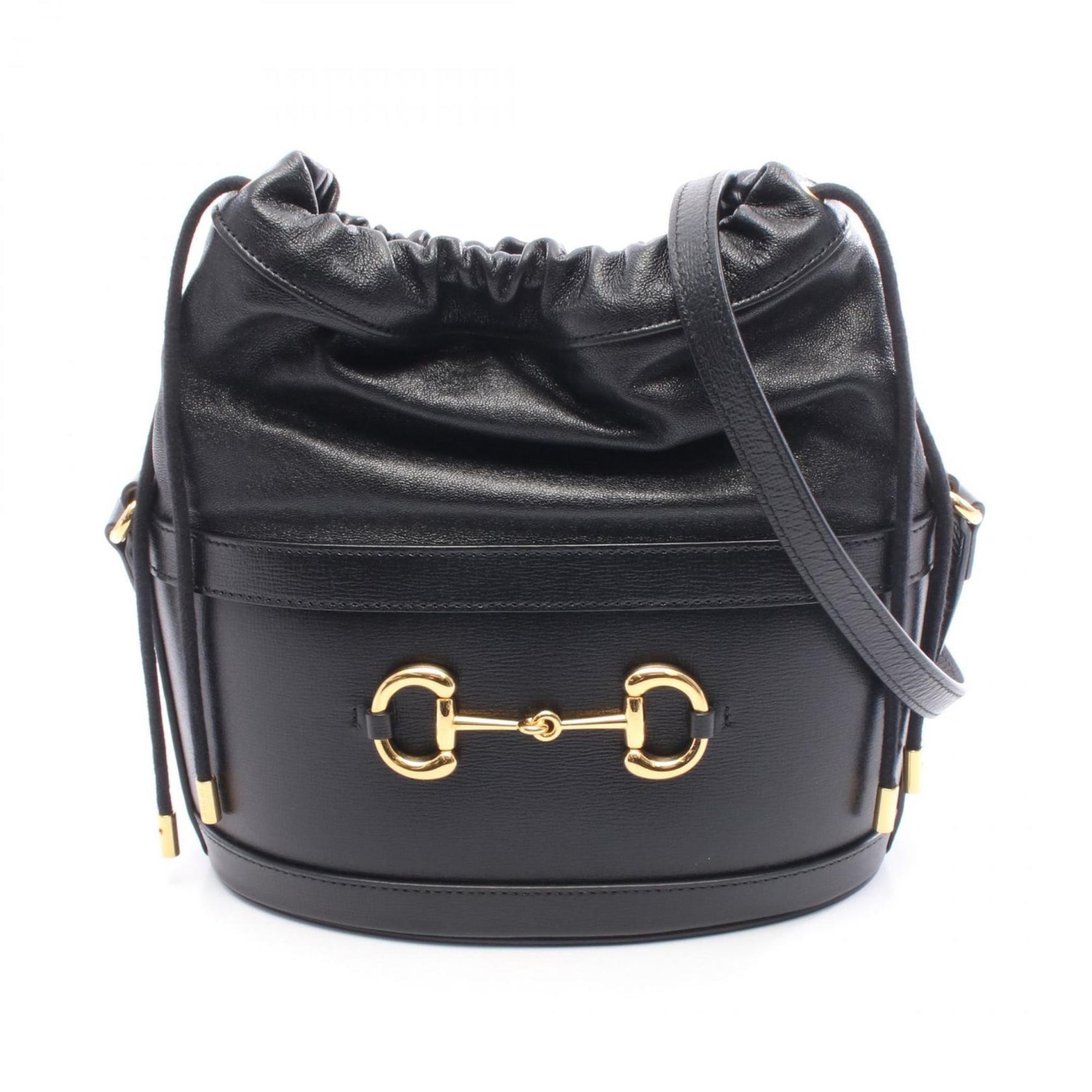 Gucci Horsebit Bucket Bag, Shoulder Leather