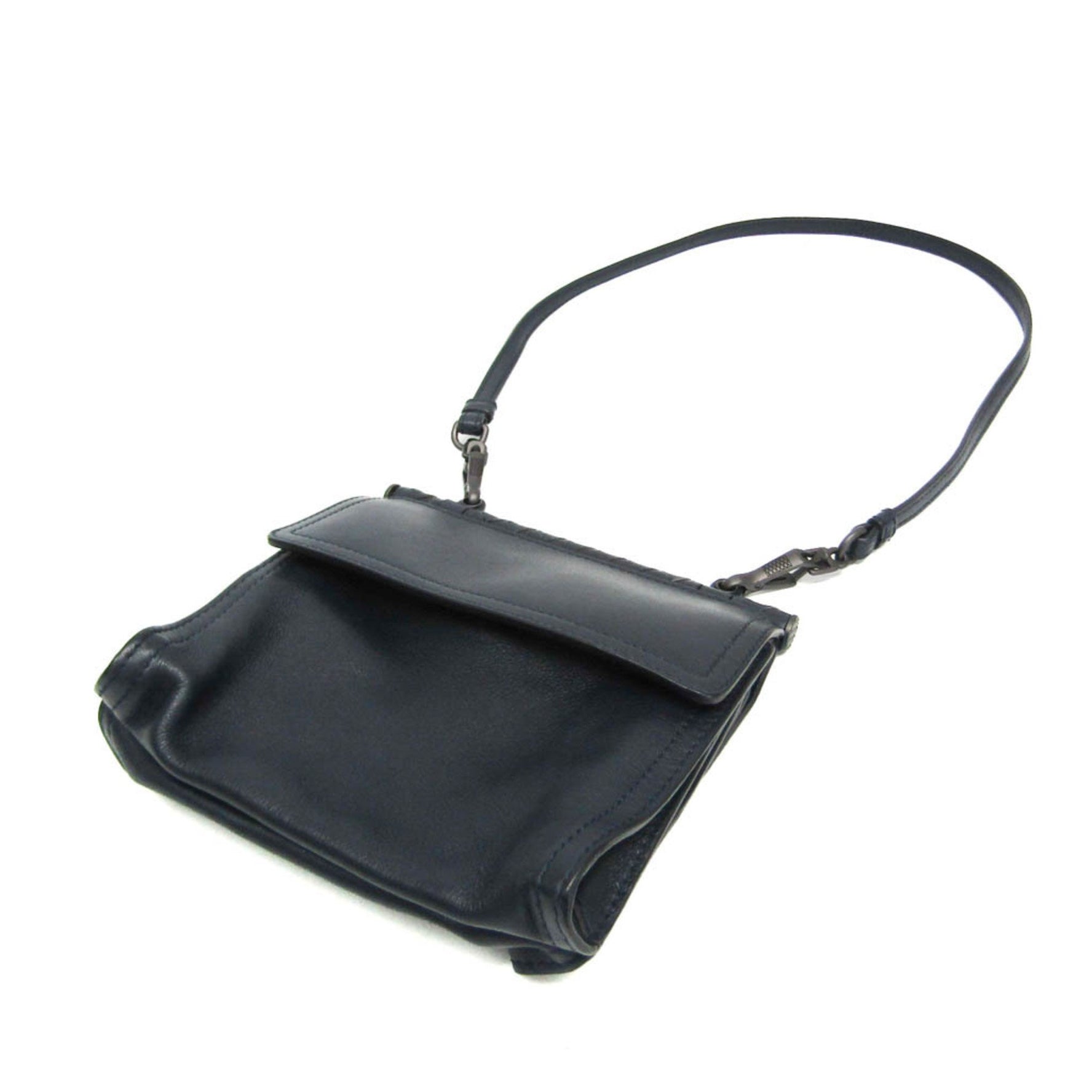 Bottega Veneta Intrecciato Mini Double Face Men,Women Leather Clutch Bag,Shoulder Bag