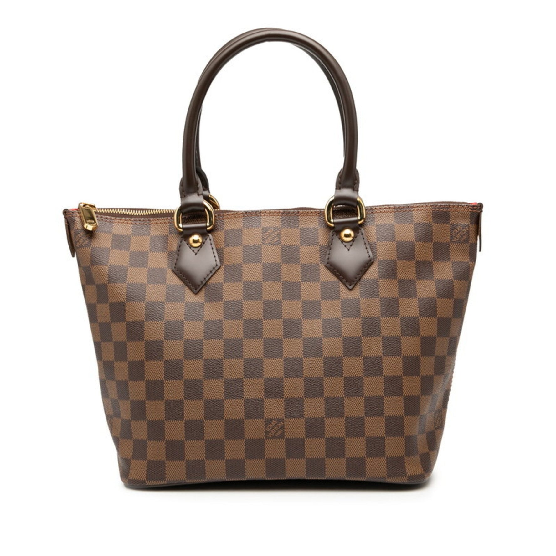 Louis Vuitton Damier Saleya PM Handbag Leather LOUIS VUITTON