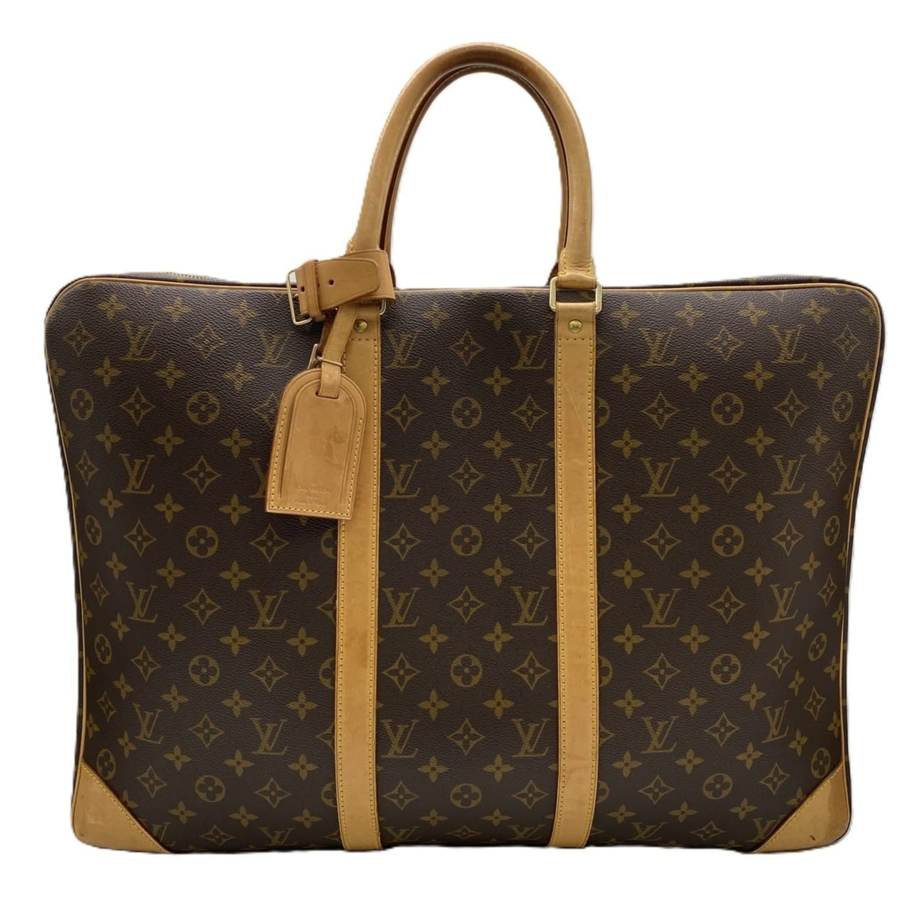 Louis Vuitton Sirius 55 Boston Bag Monogram